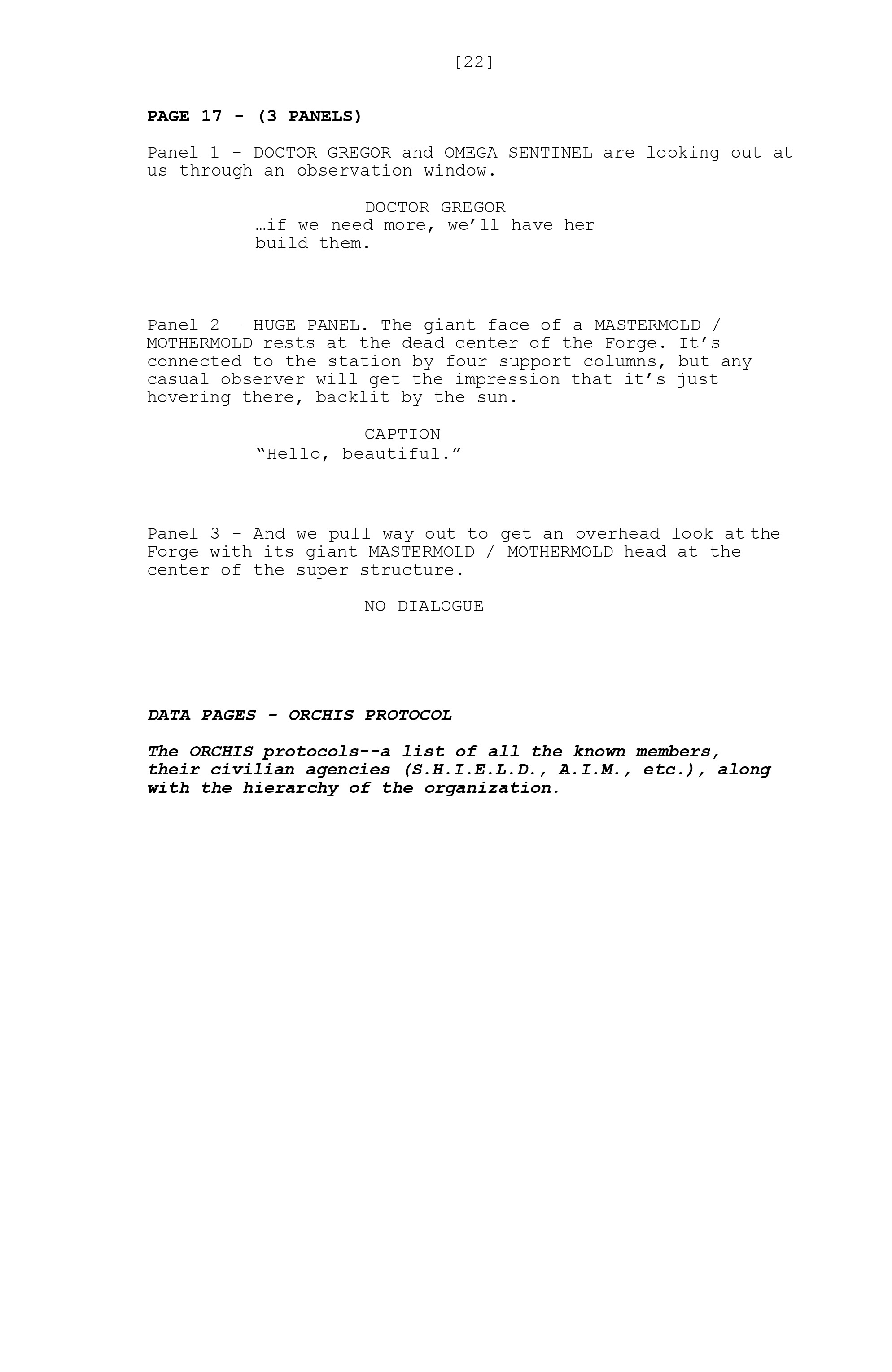 Read online House of X comic -  Issue # _Director's Cut - 89