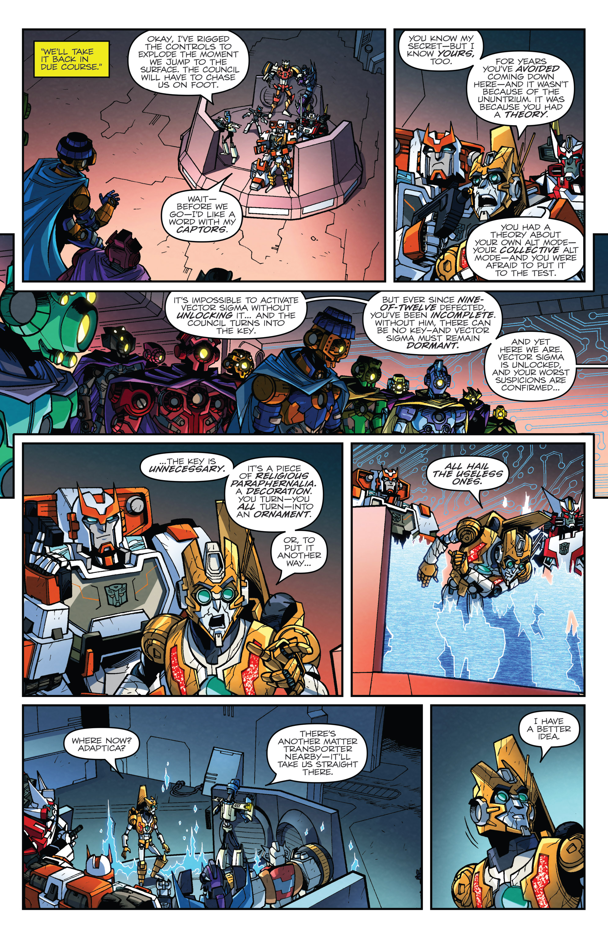 Read online Transformers: Lost Light comic -  Issue #5 - 6