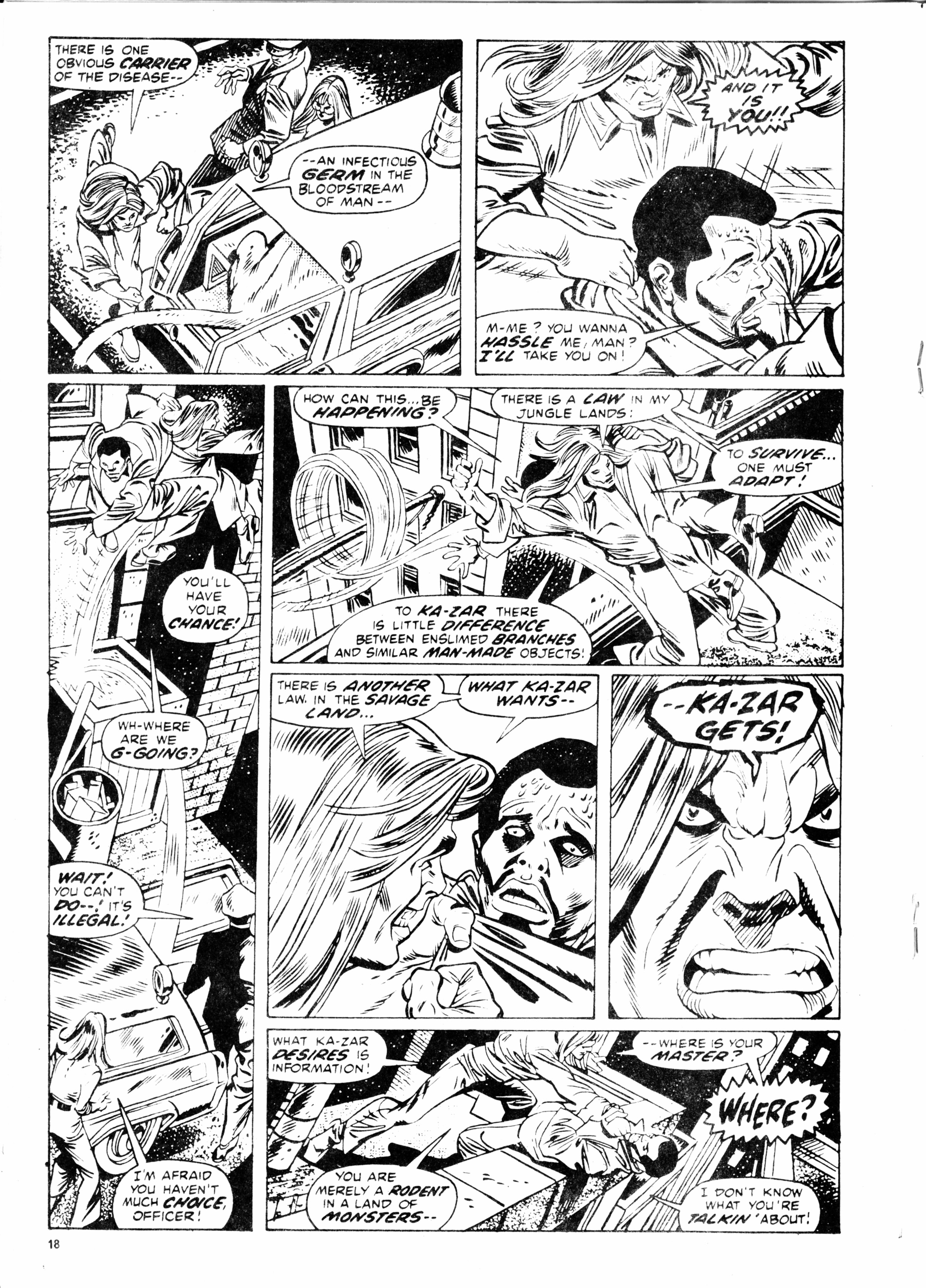 Read online Planet of the Apes (1974) comic -  Issue #65 - 18