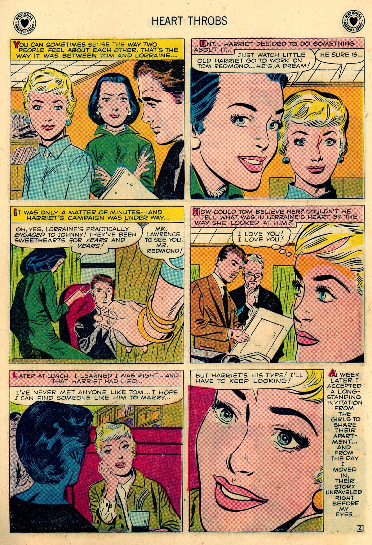 Read online Heart Throbs comic -  Issue #56 - 13