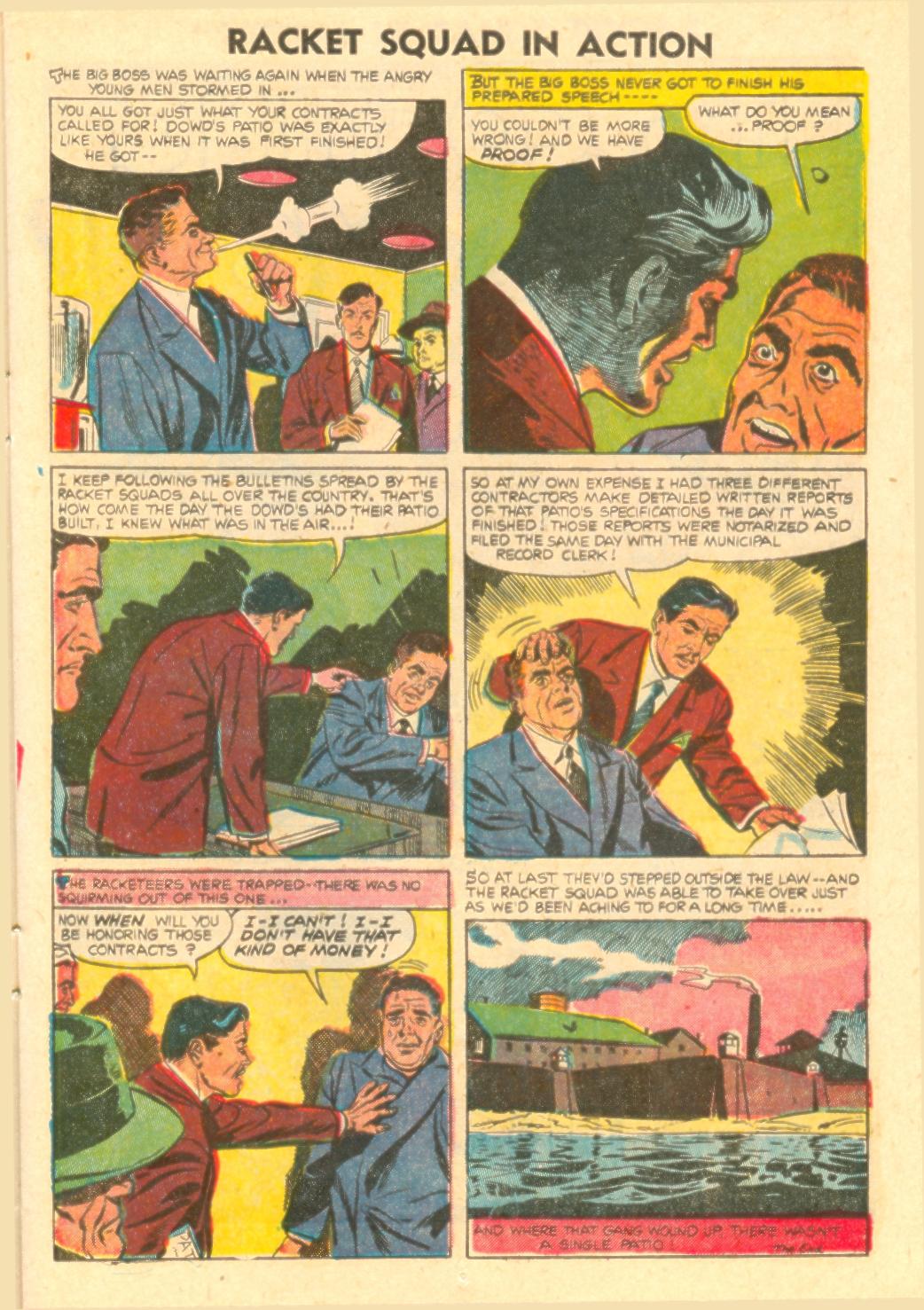 Read online Racket Squad in Action comic -  Issue #17 - 13