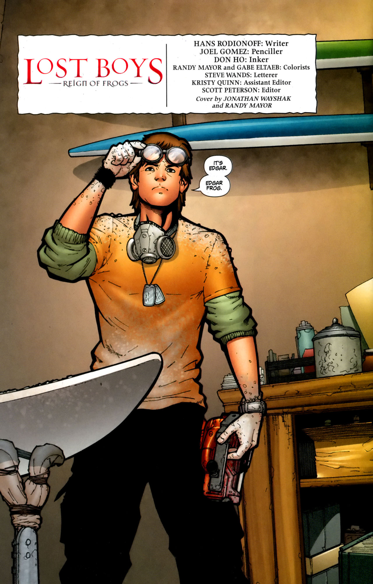 Read online Lost Boys: Reign of Frogs comic -  Issue #1 - 3