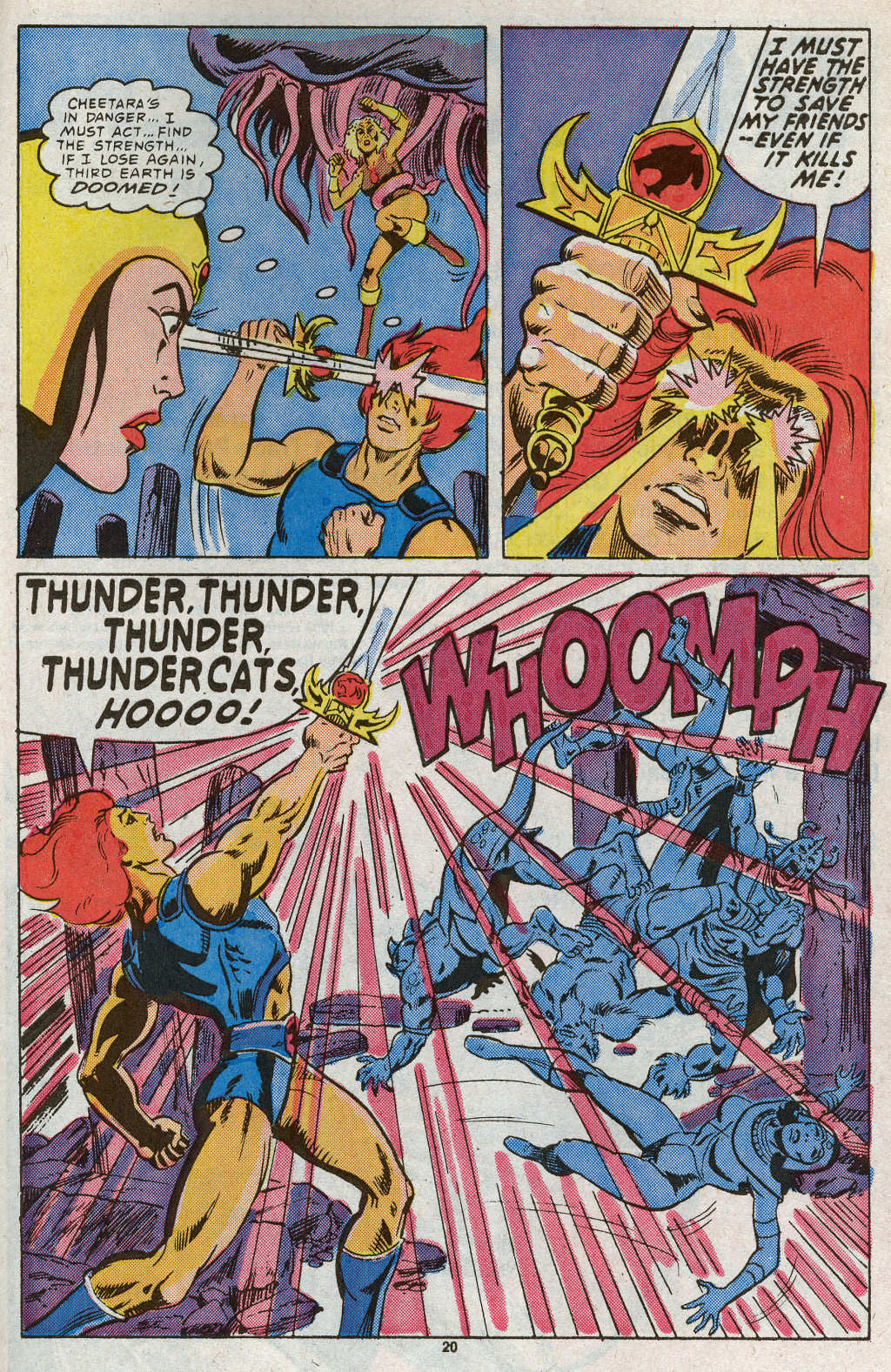 Read online ThunderCats (1985) comic -  Issue #19 - 29