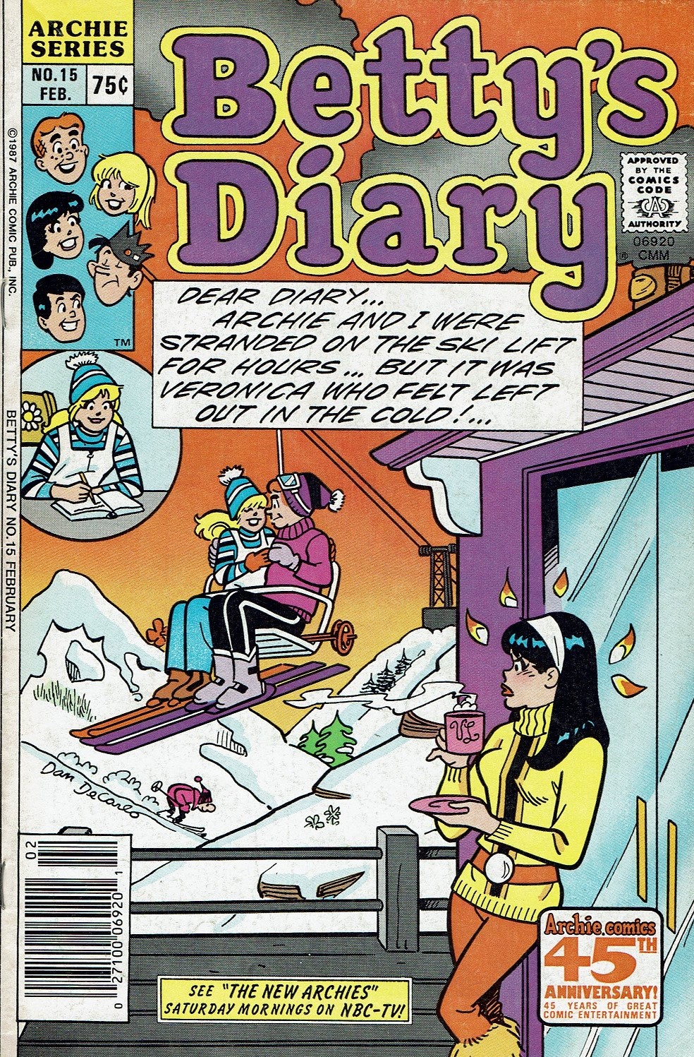 Read online Betty's Diary comic -  Issue #15 - 1
