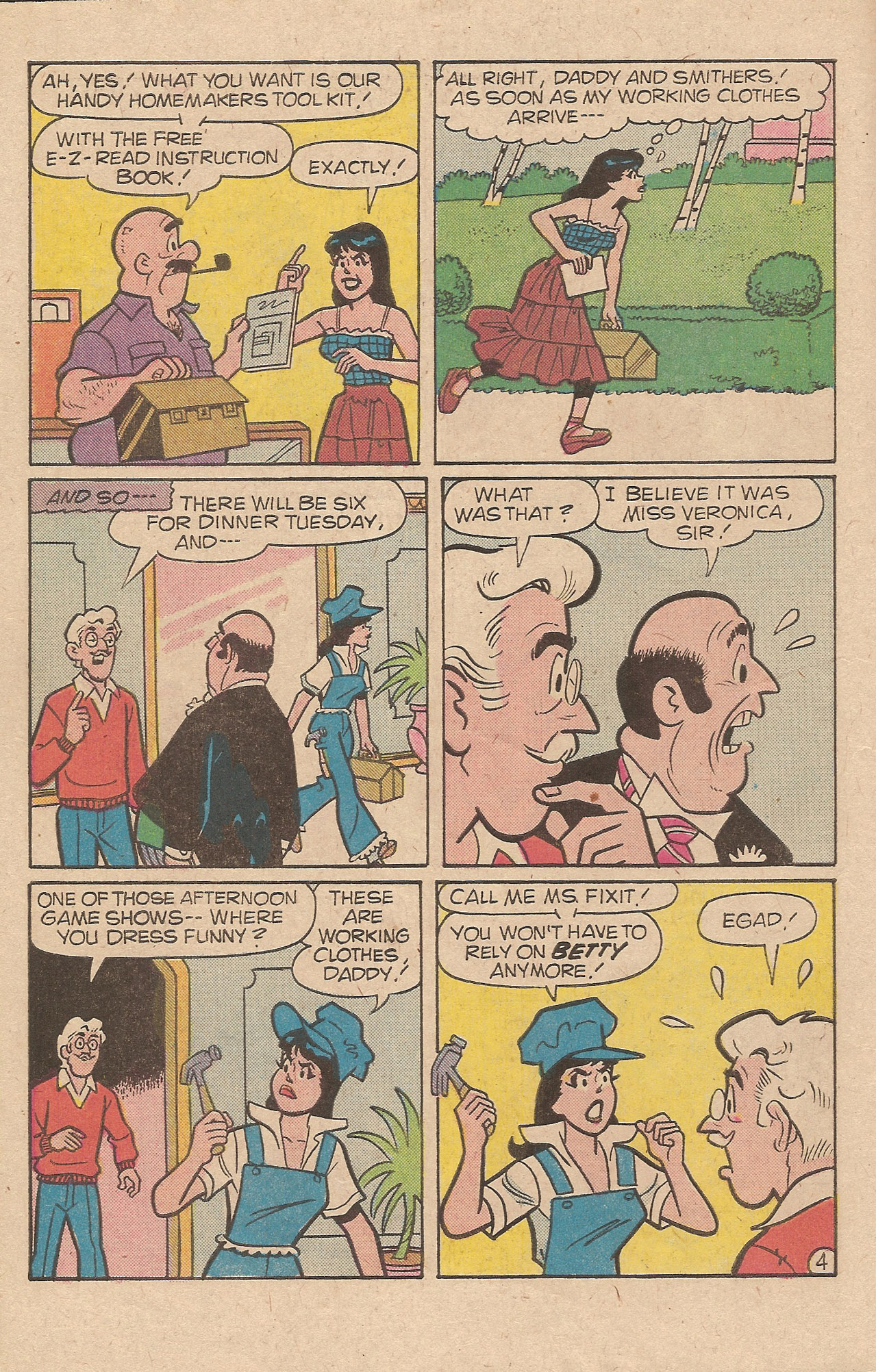 Read online Archie's Girls Betty and Veronica comic -  Issue #275 - 6