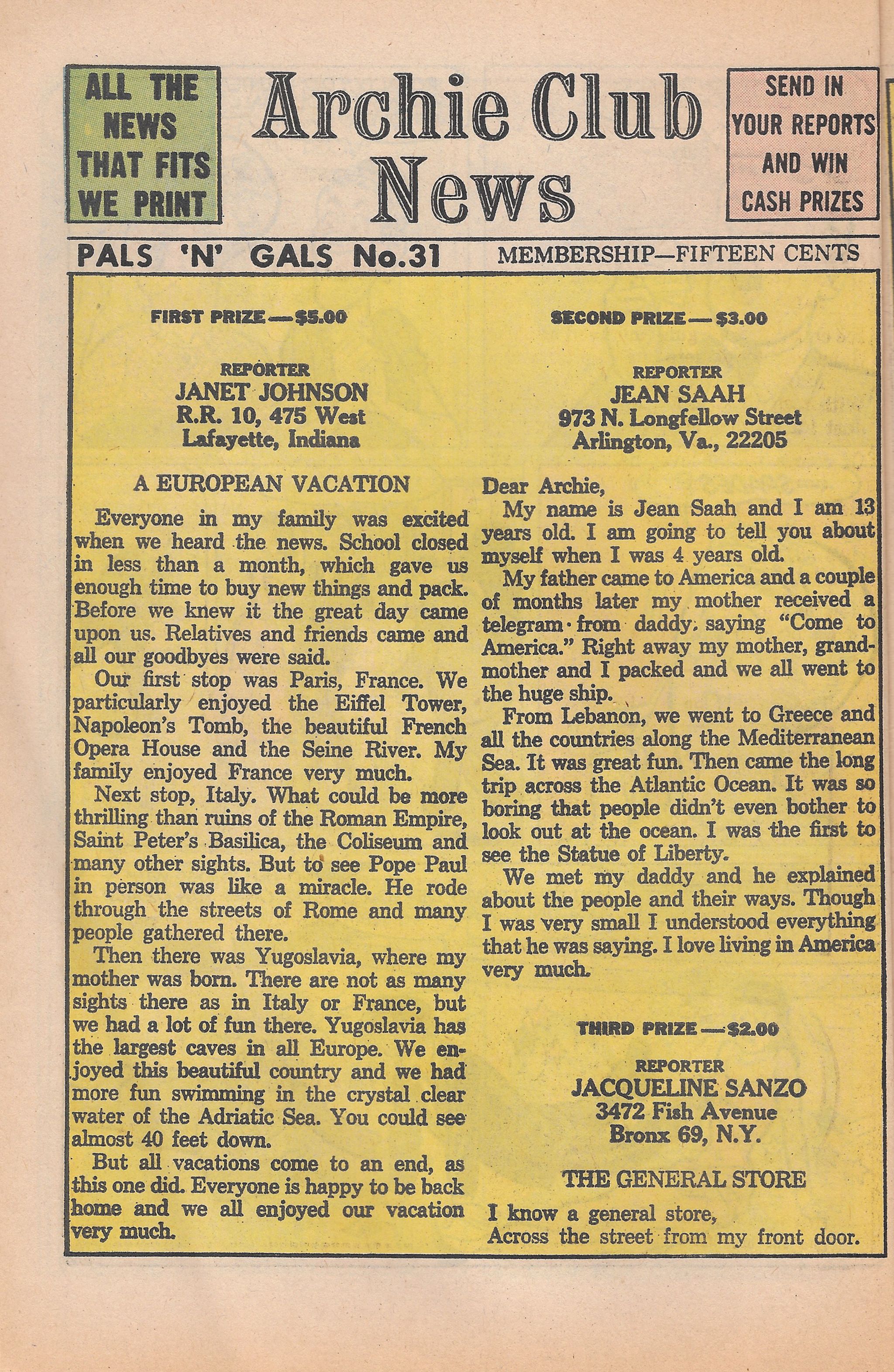 Read online Archie's Pals 'N' Gals (1952) comic -  Issue #31 - 24