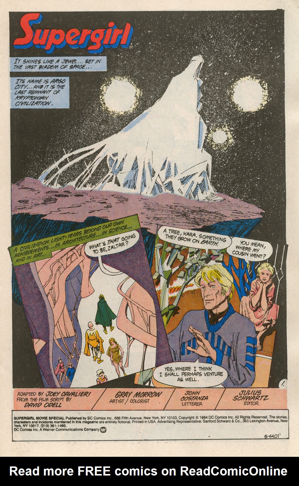 Read online Supergirl Movie Special comic -  Issue # Full - 3