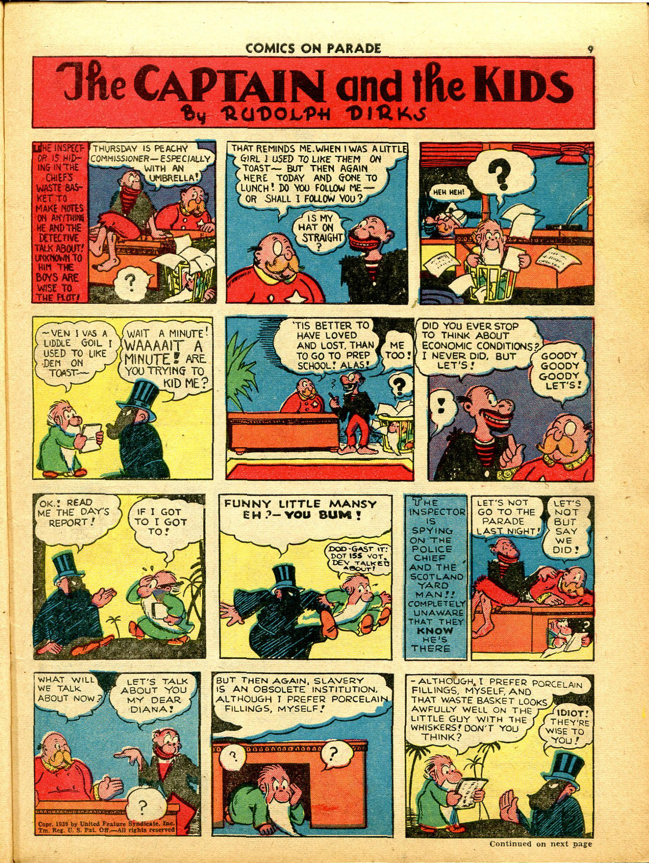 Read online Comics on Parade comic -  Issue #15 - 11