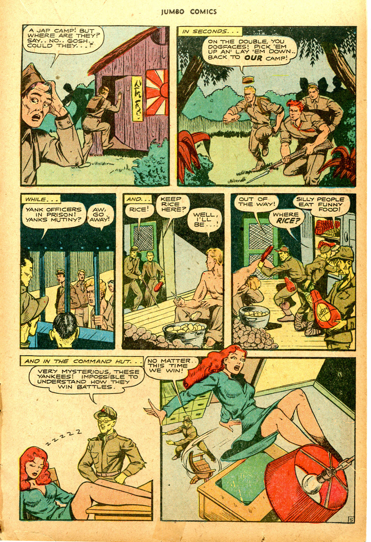 Read online Jumbo Comics comic -  Issue #84 - 33