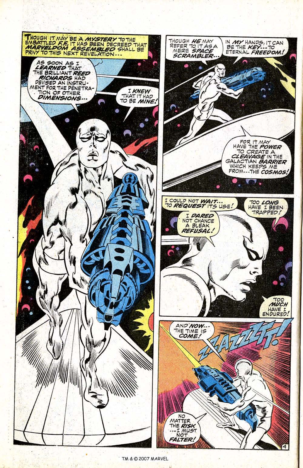 Read online Silver Surfer (1968) comic -  Issue #5 - 6