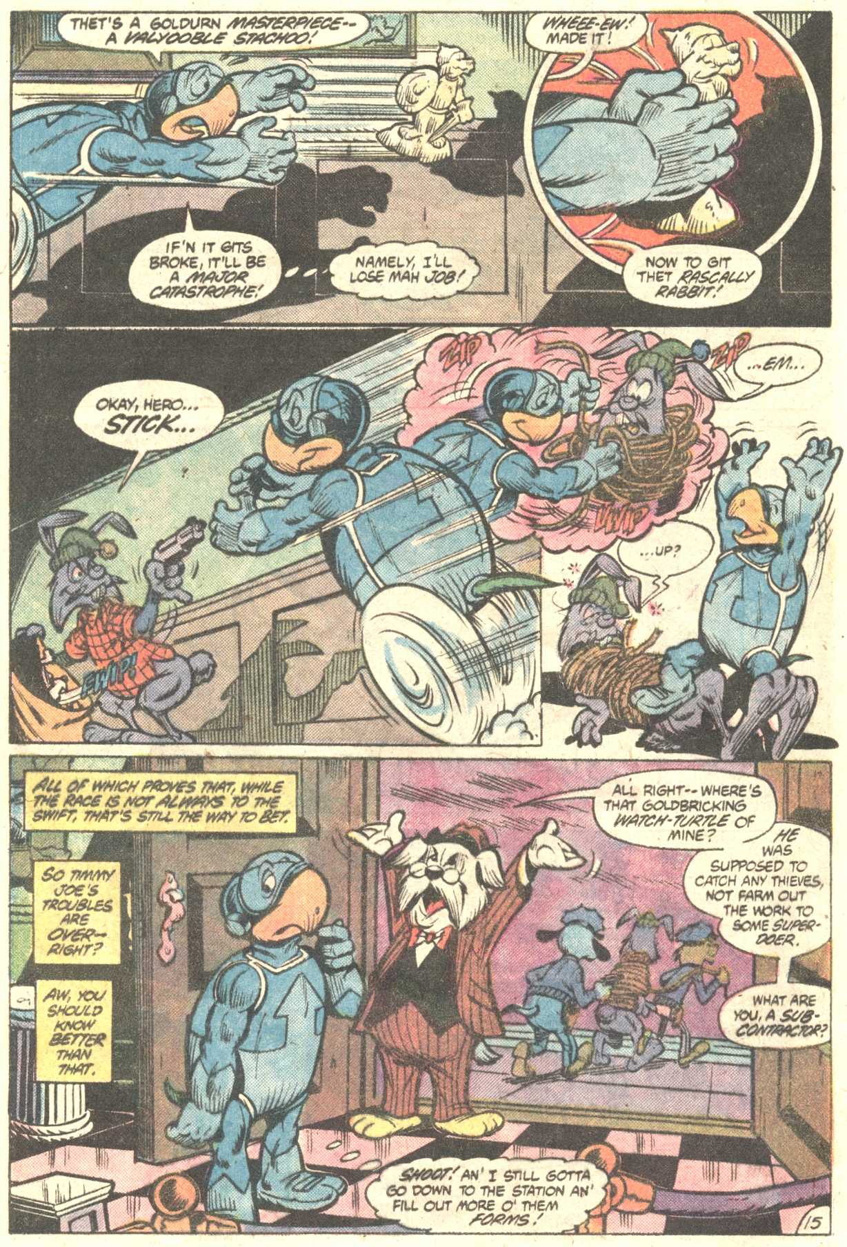 Read online Captain Carrot and His Amazing Zoo Crew! comic -  Issue #17 - 16