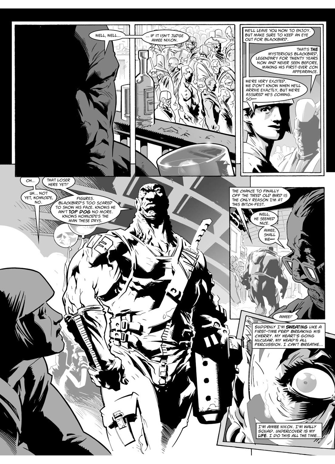 Read online Mega-City Undercover comic -  Issue # TPB 1 - 166