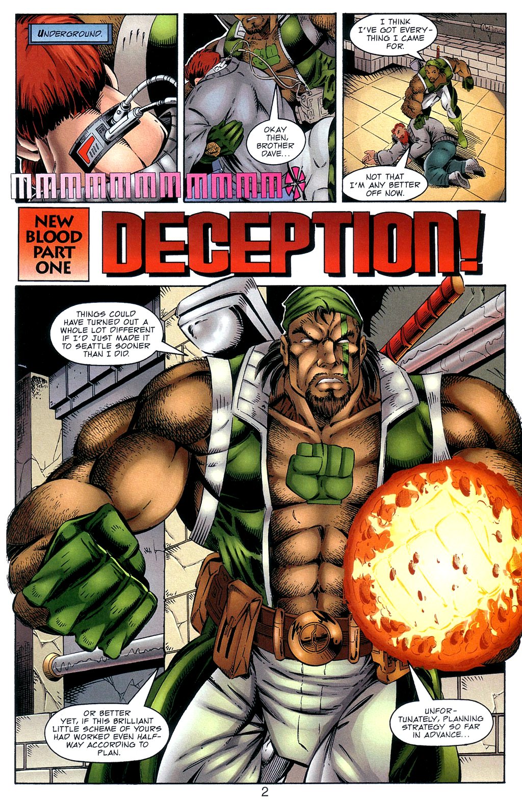 Read online NewMen comic -  Issue #8 - 4