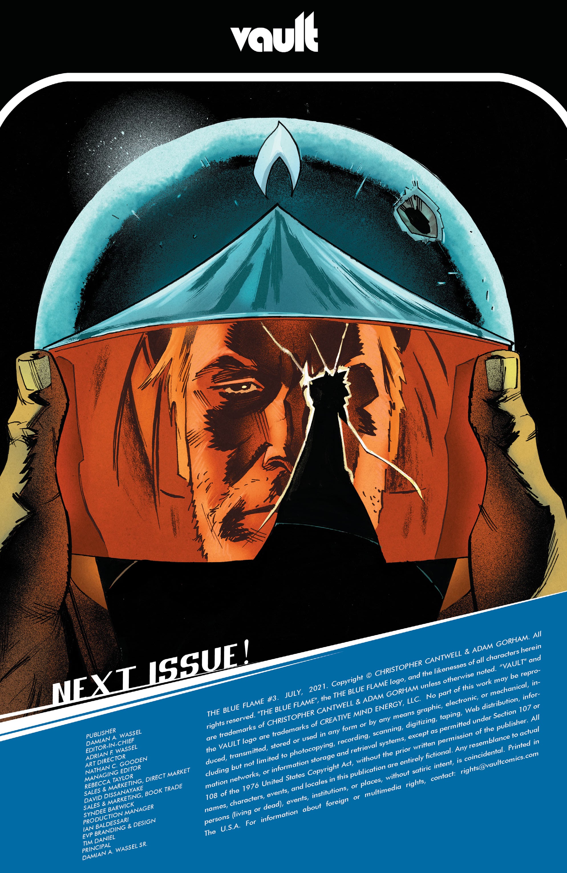 Read online The Blue Flame comic -  Issue #3 - 31