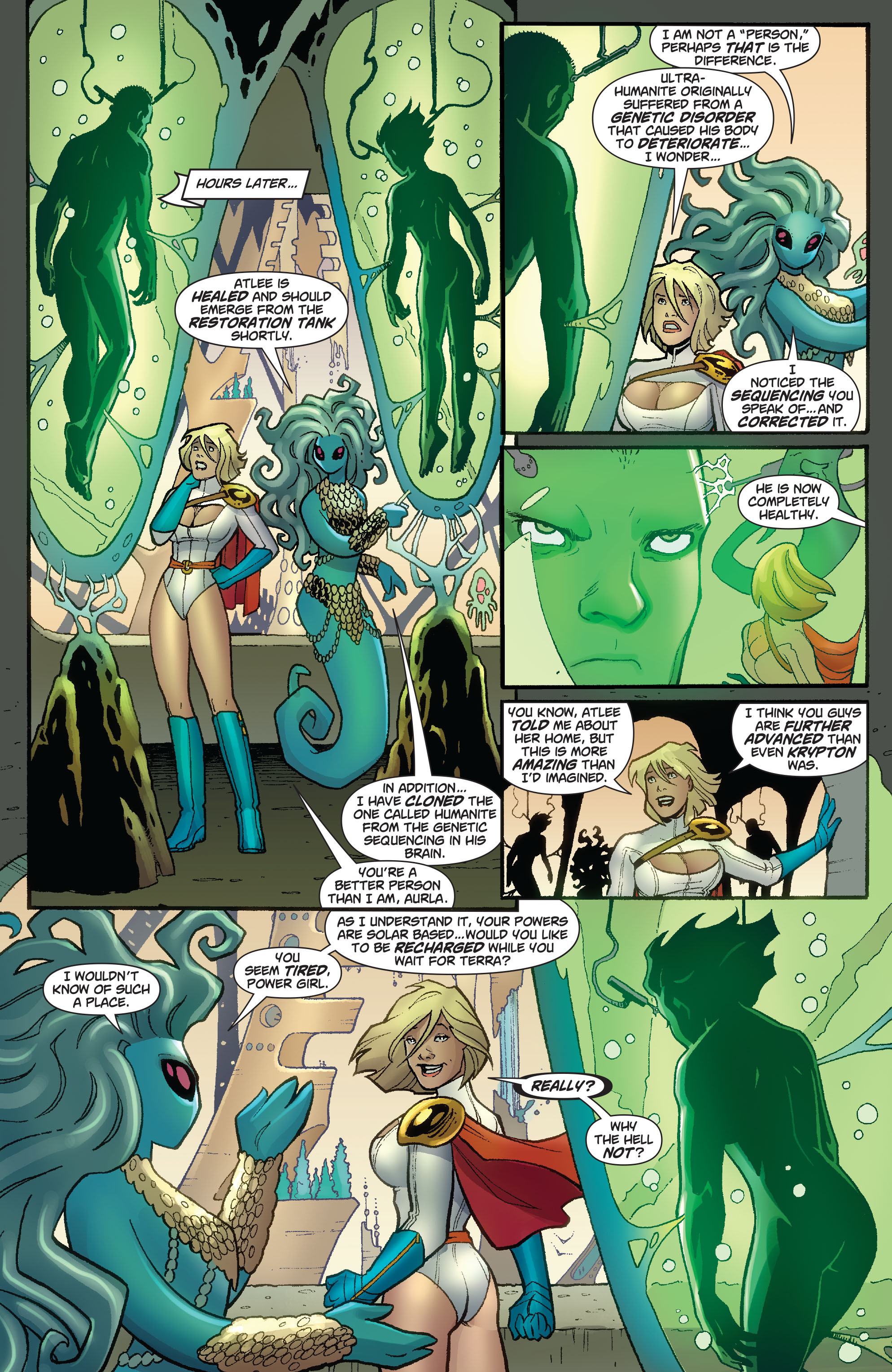 Read online Power Girl (2009) comic -  Issue #11 - 18