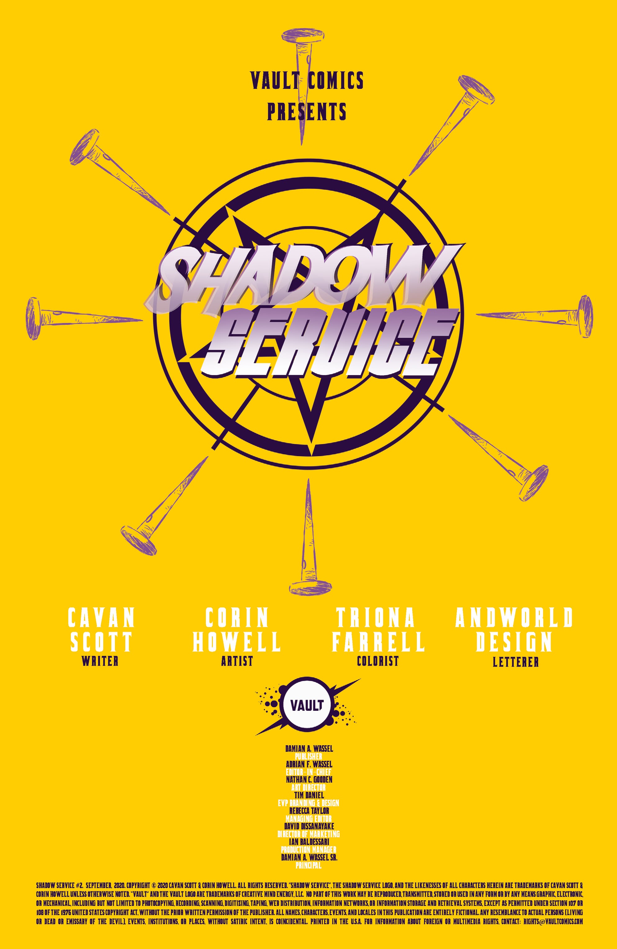 Read online Shadow Service comic -  Issue #2 - 3