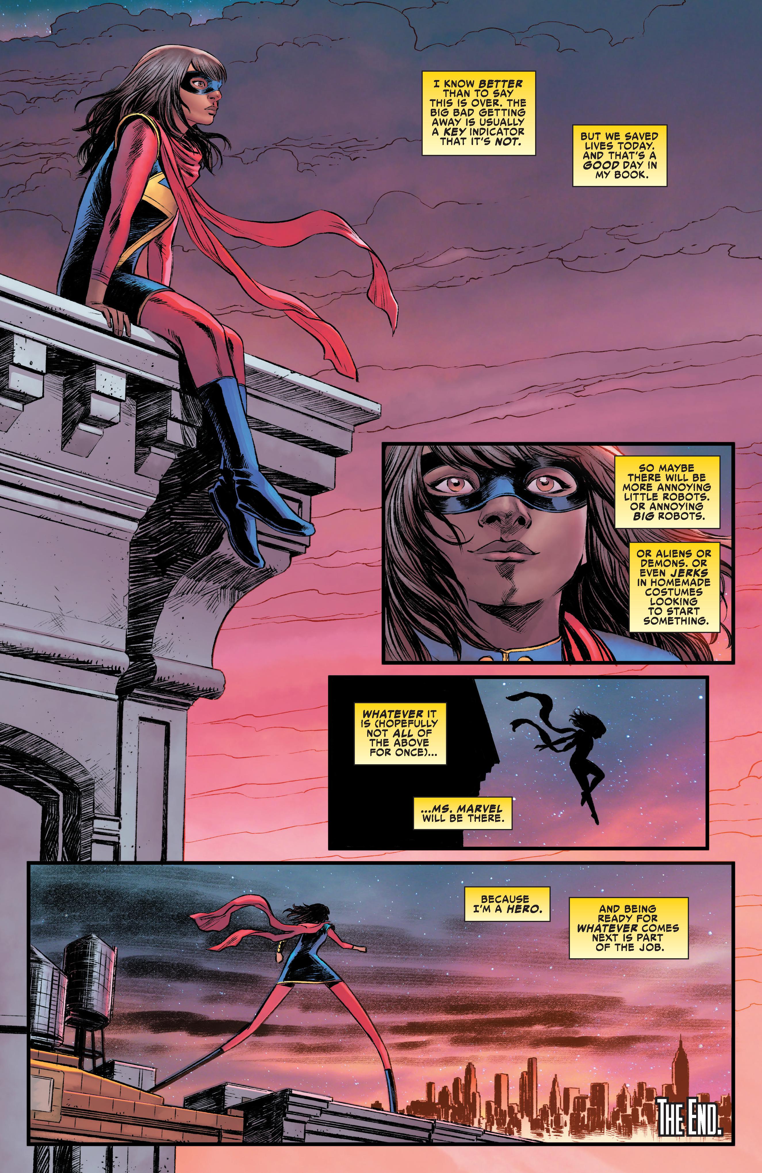 Read online Ms. Marvel: Fists of Justice comic -  Issue # TPB - 97