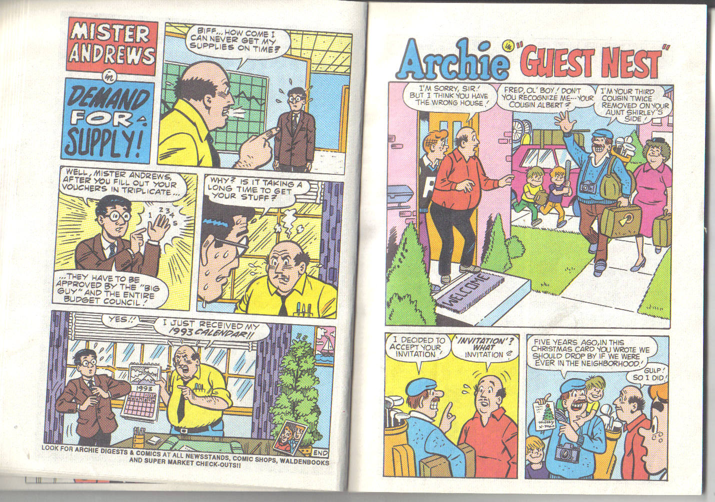 Read online Archie Digest Magazine comic -  Issue #125 - 11