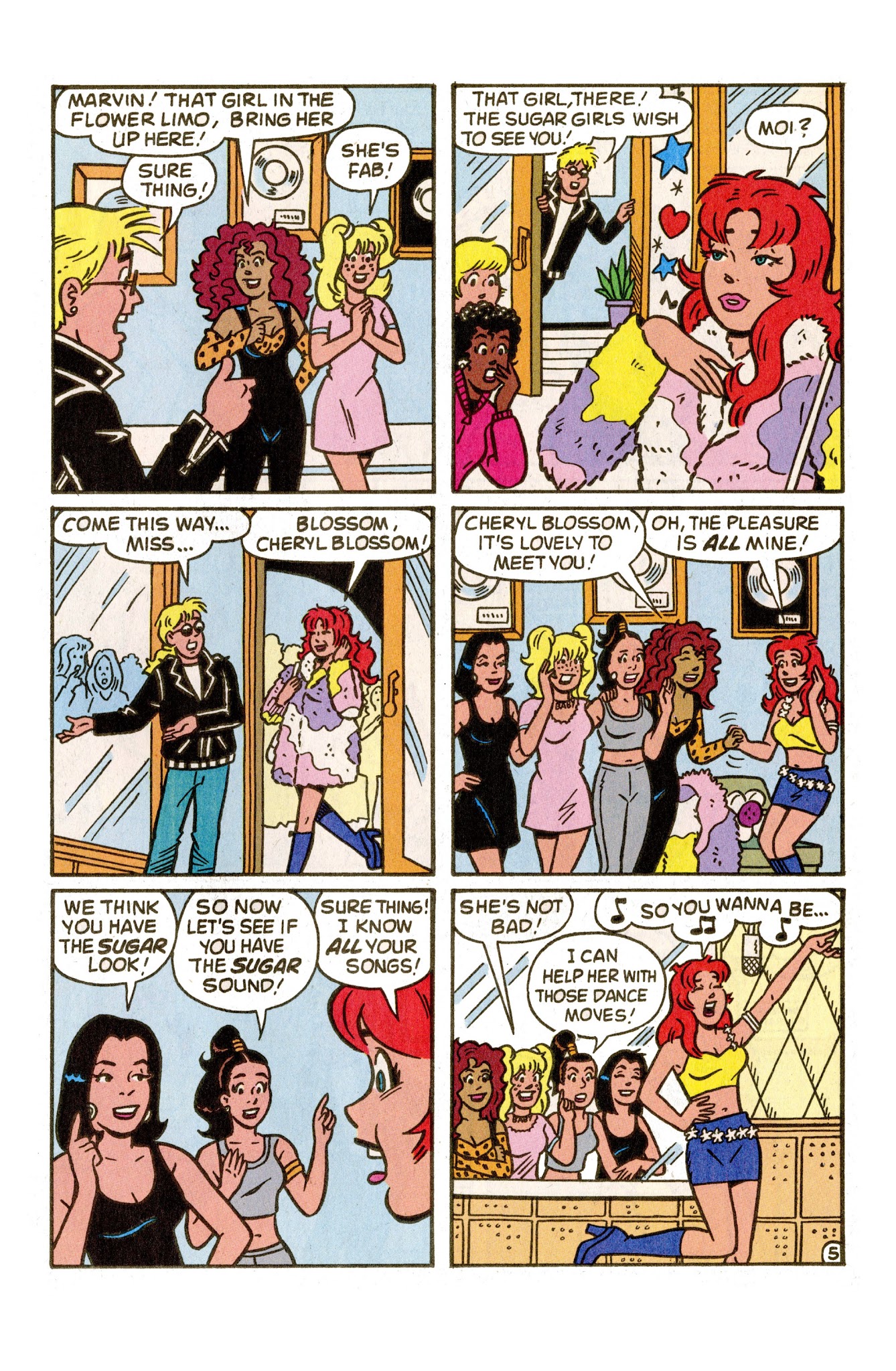 Read online Cheryl Blossom comic -  Issue #21 - 6