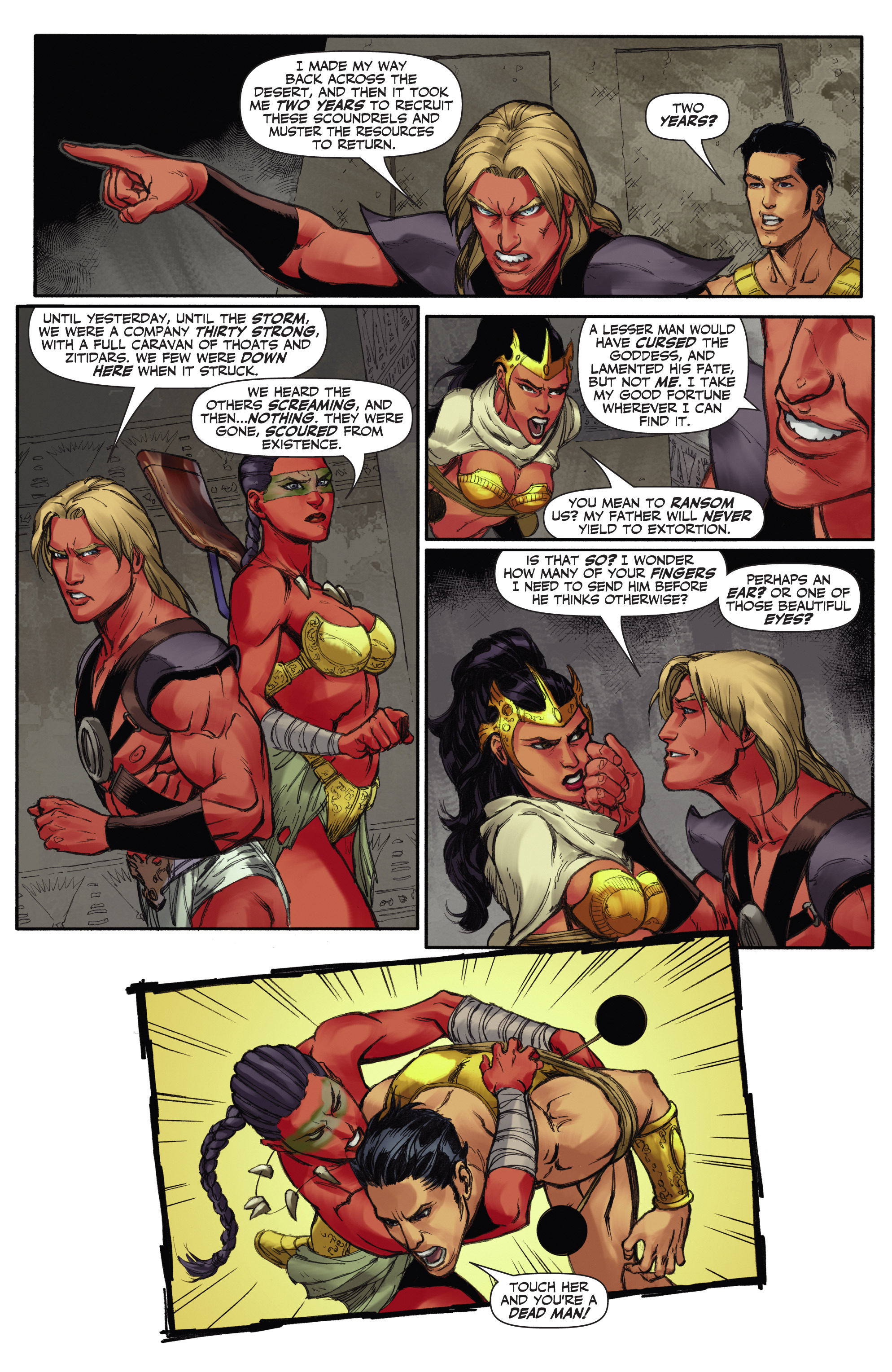 Read online John Carter, Warlord of Mars (2014) comic -  Issue #11 - 17