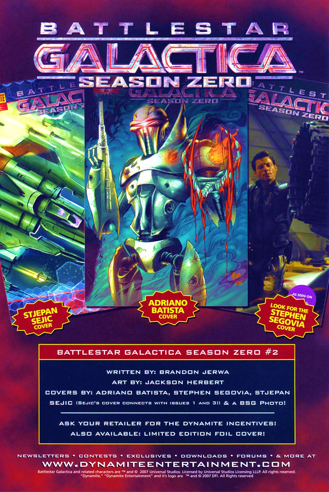 Read online Battlestar Galactica: Season Zero comic -  Issue #1 - 26