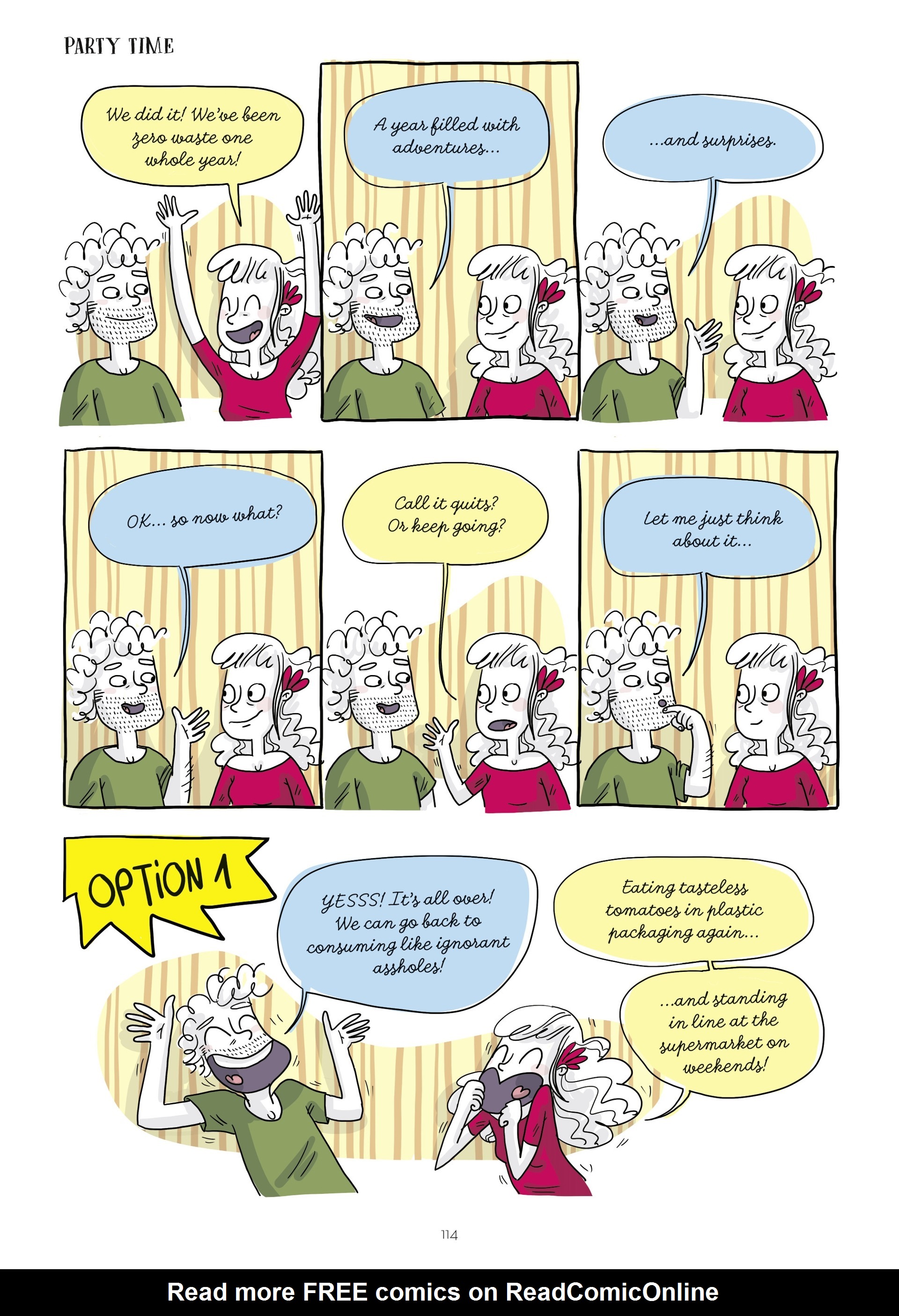 Read online The Diary of the (Nearly) Zero-Waste Family comic -  Issue # TPB - 113