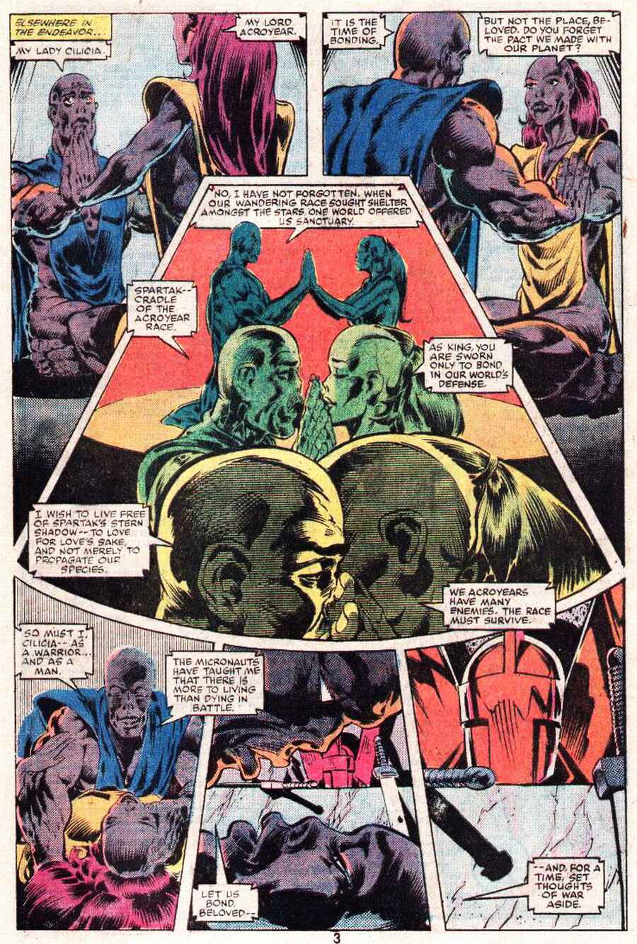 Read online Micronauts (1979) comic -  Issue #25 - 4