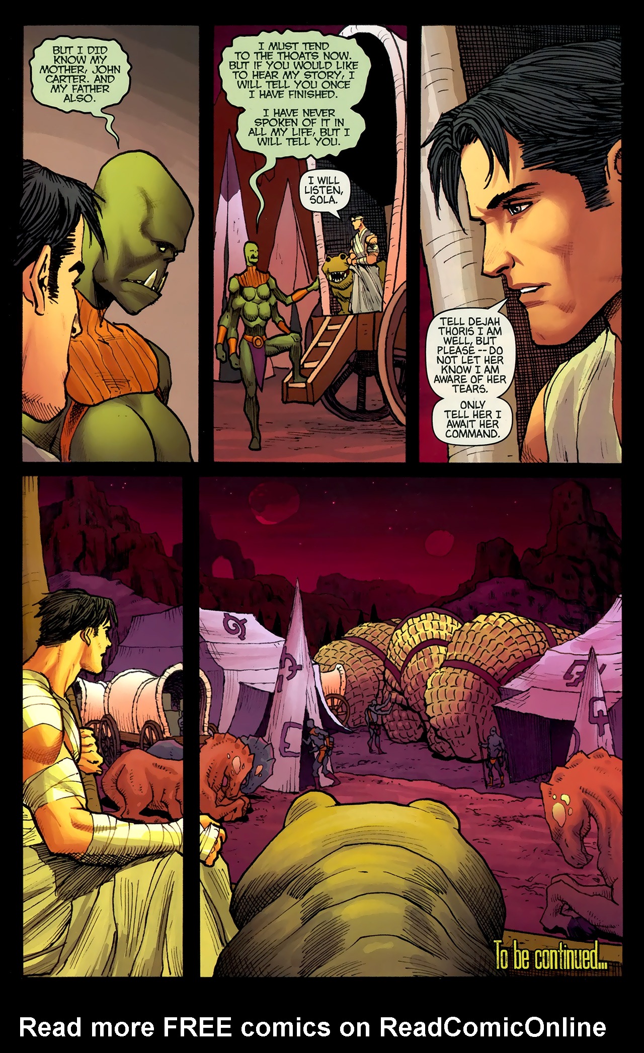 Read online Warlord of Mars comic -  Issue #5 - 25