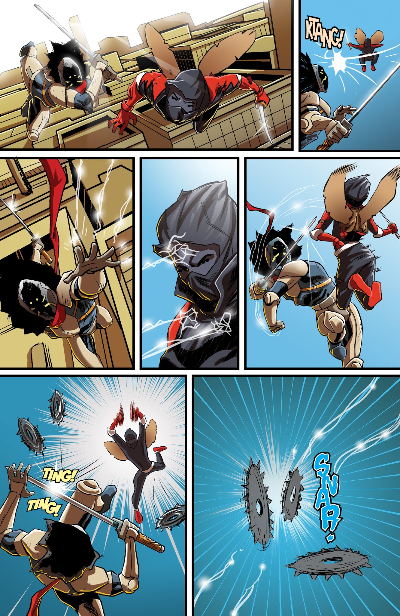 Read online Black: Widows and Orphans comic -  Issue #1 - 8