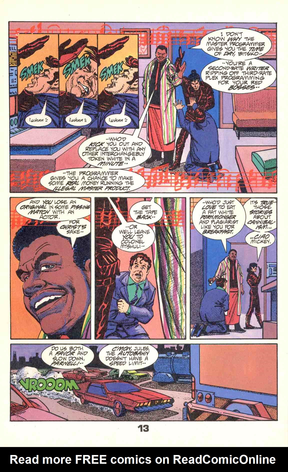 Read online Howard Chaykin's American Flagg comic -  Issue #3 - 15