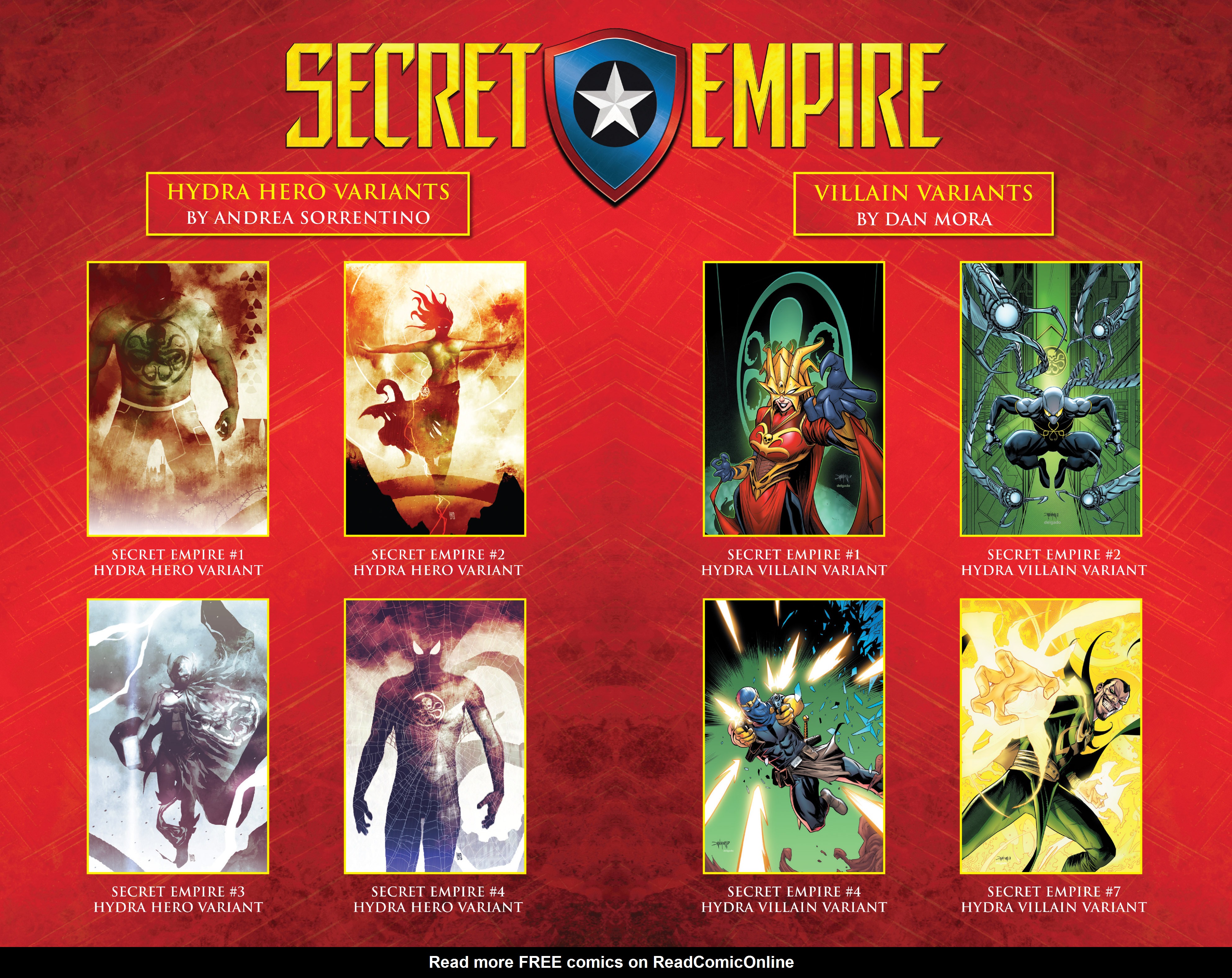 Read online Secret Empire Free Previews Spotlight comic -  Issue # Full - 36