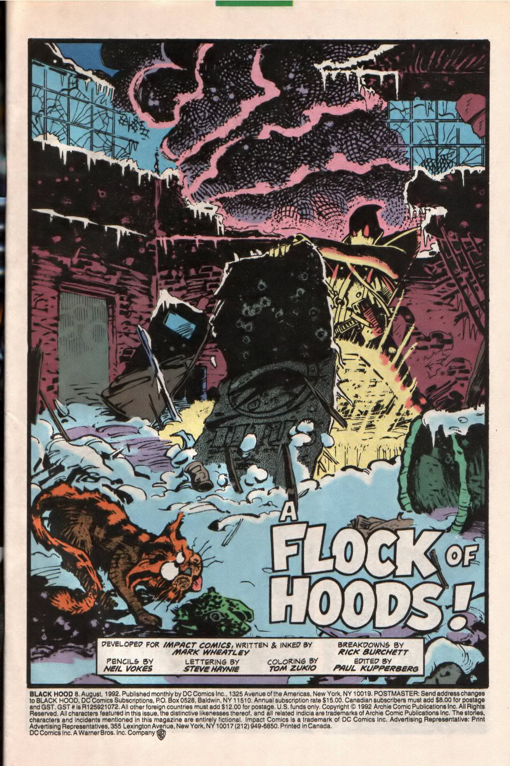 Read online The Black Hood (1991) comic -  Issue #8 - 3