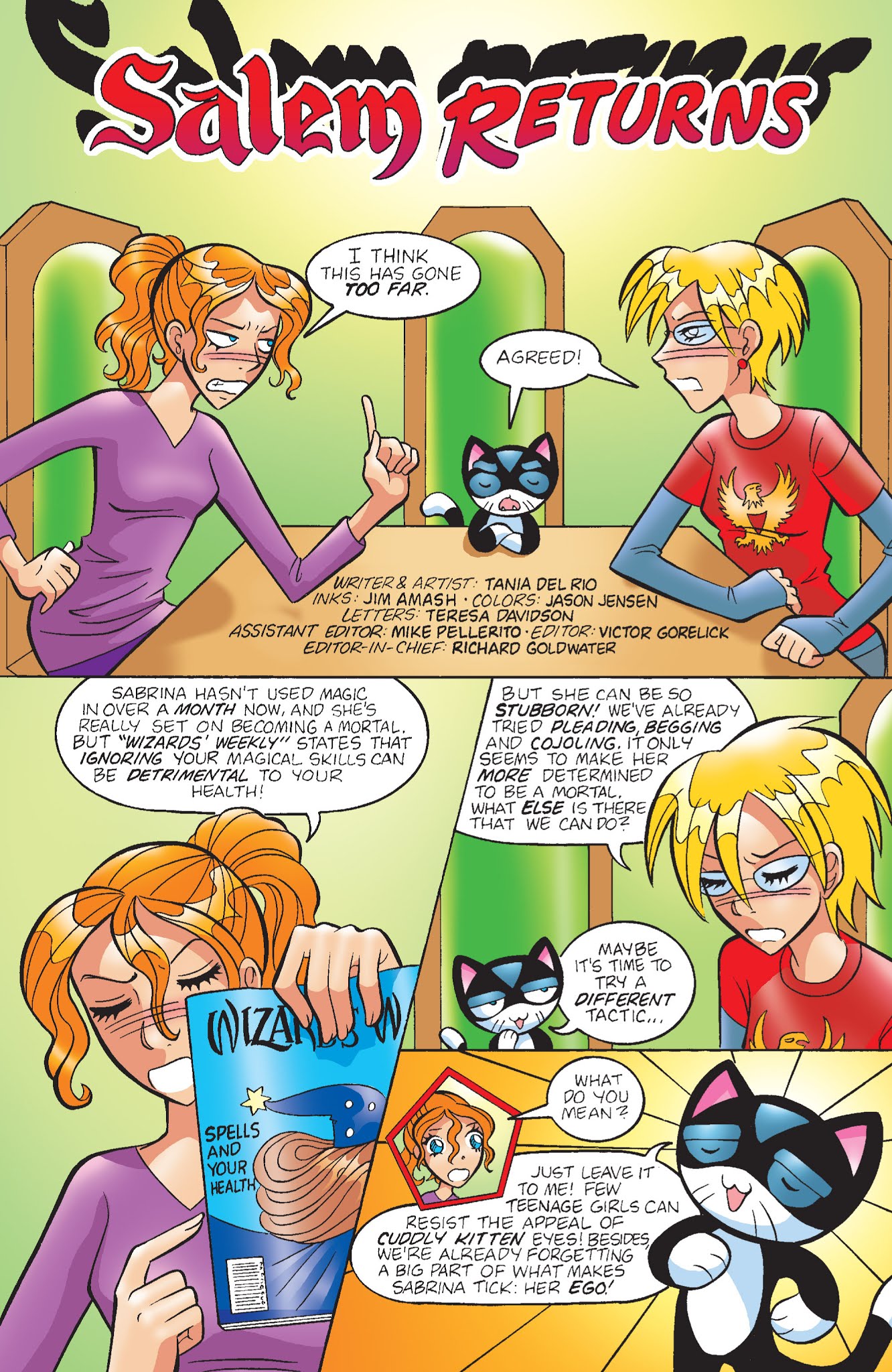Read online Sabrina the Teenage Witch (2000) comic -  Issue #82 - 2