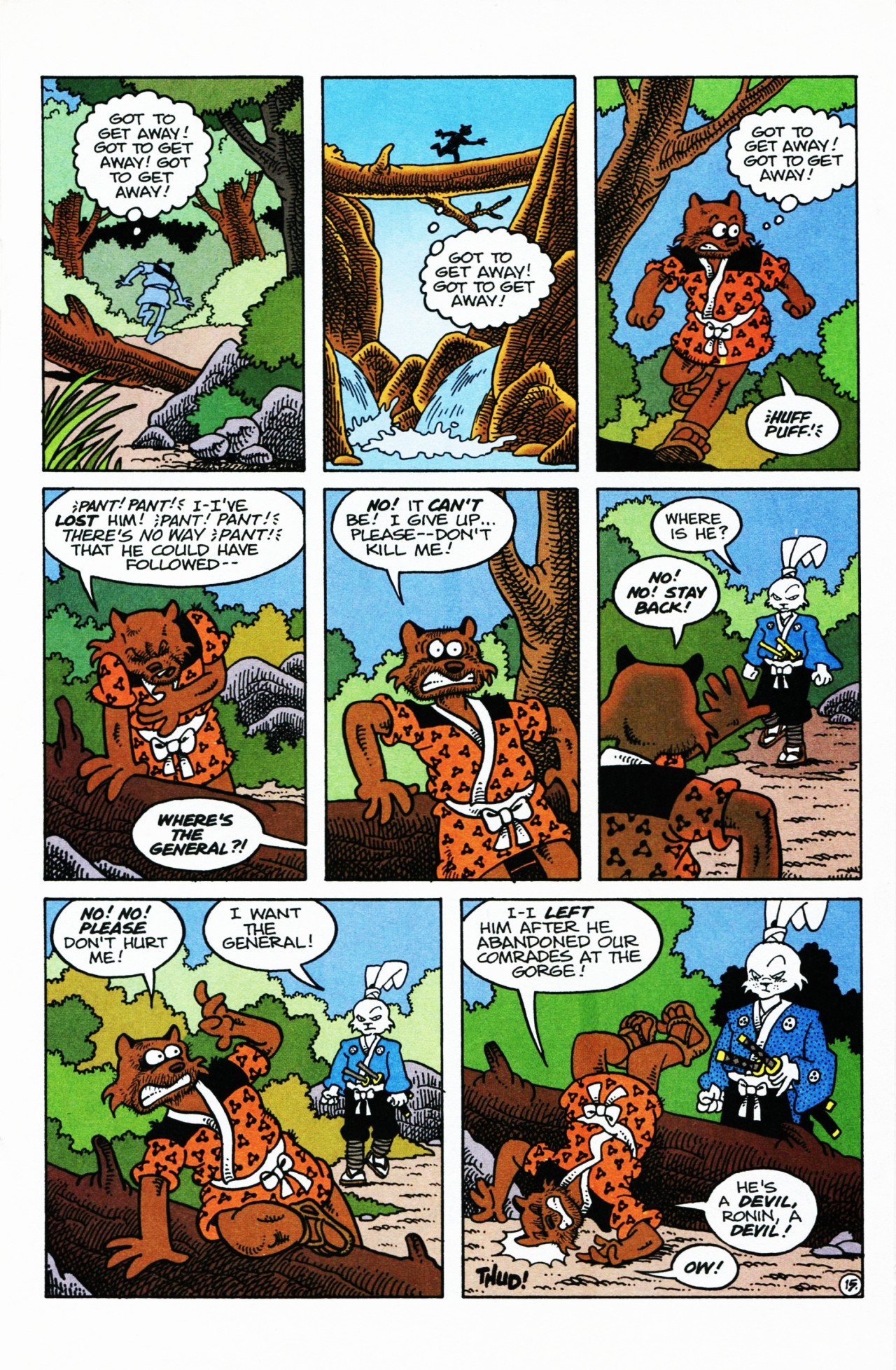 Read online Usagi Yojimbo (1993) comic -  Issue #11 - 16