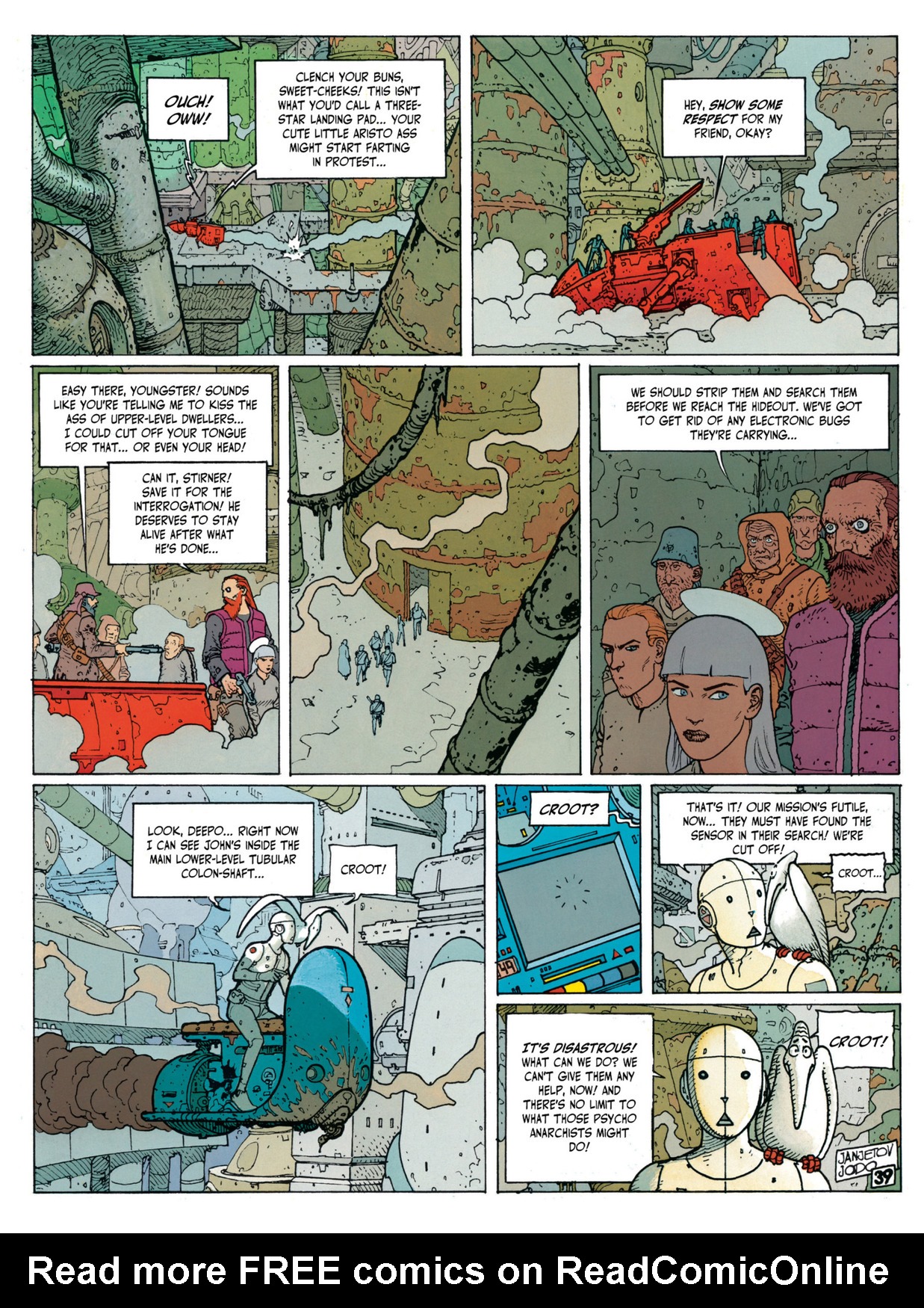 Read online Before the Incal comic -  Issue #4 - 42