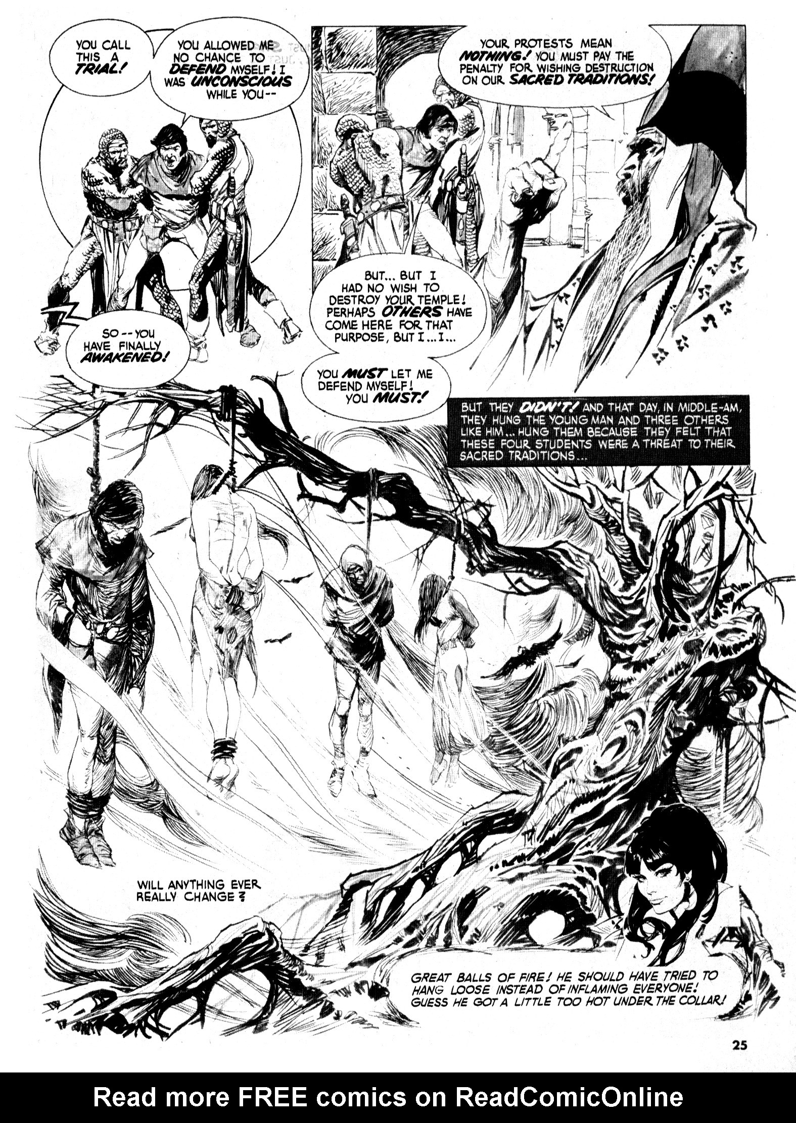 Read online Vampirella (1969) comic -  Issue #24 - 25