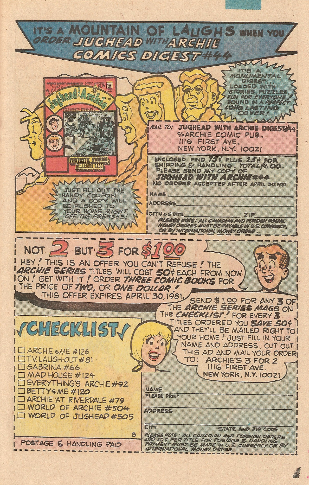 Read online Jughead (1965) comic -  Issue #311 - 19