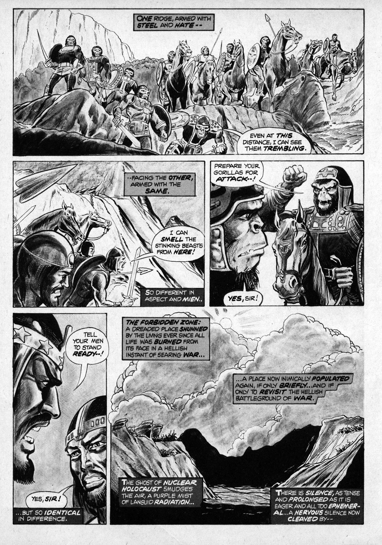 Read online Planet of the Apes comic -  Issue #5 - 8