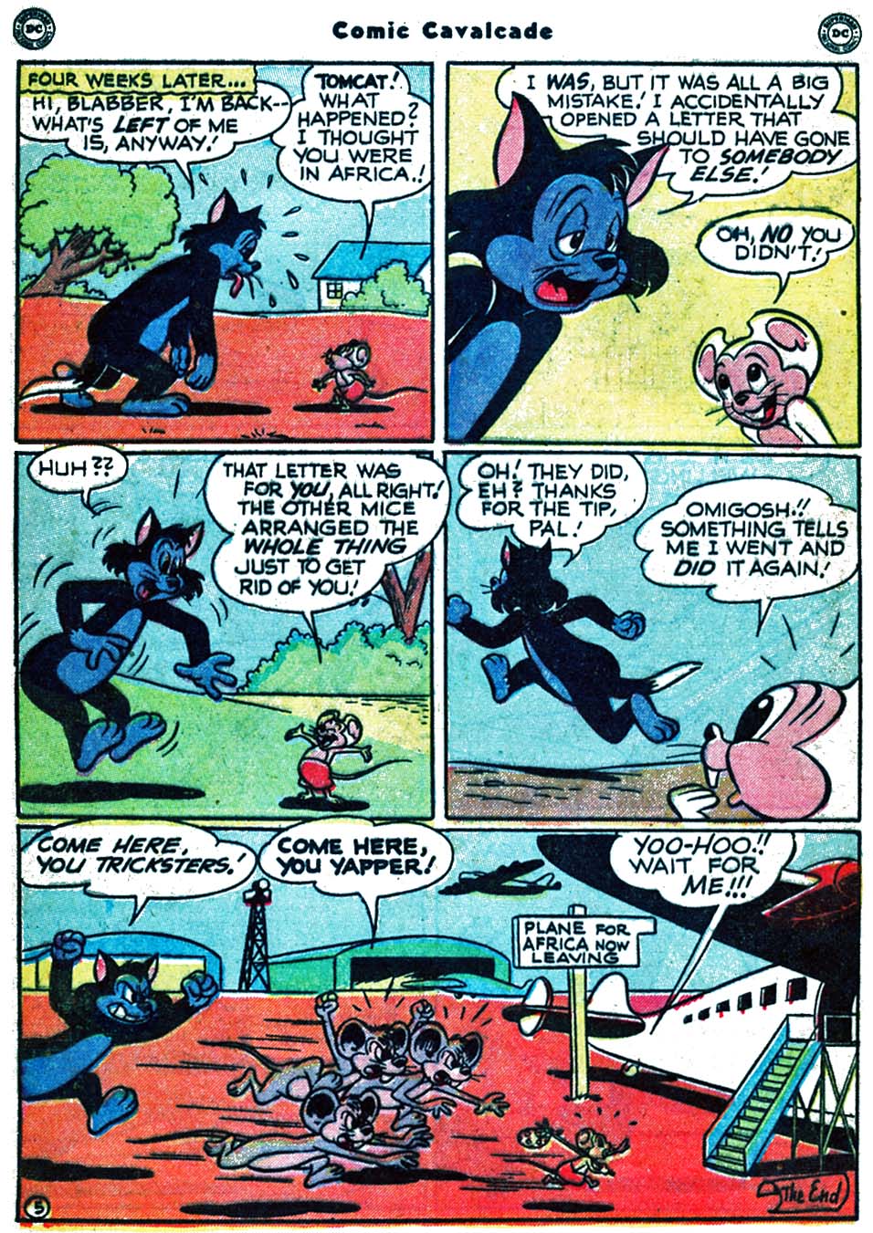 Read online Comic Cavalcade comic -  Issue #42 - 16