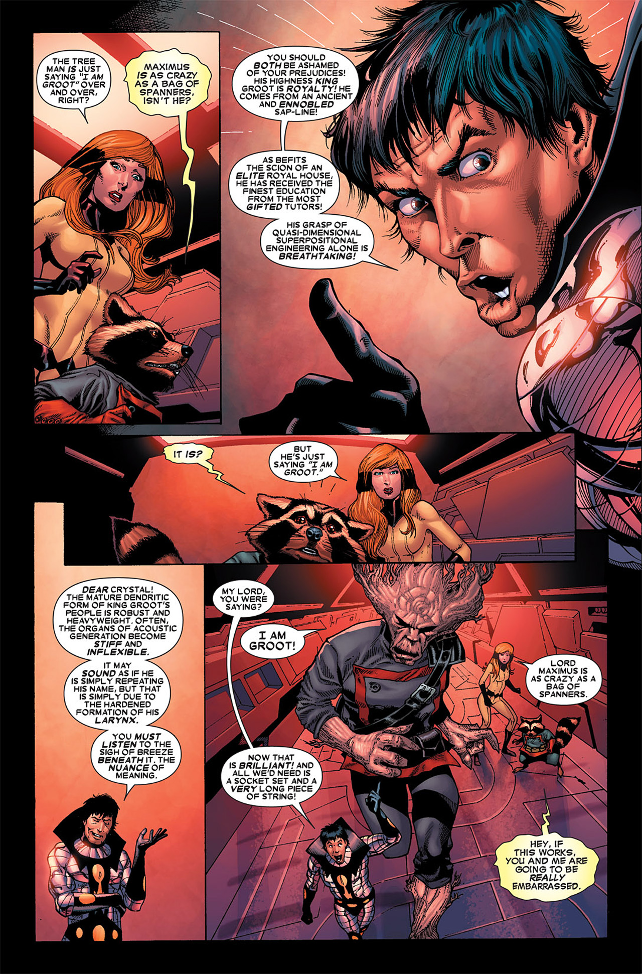 Read online Guardians of the Galaxy (2008) comic -  Issue #17 - 12