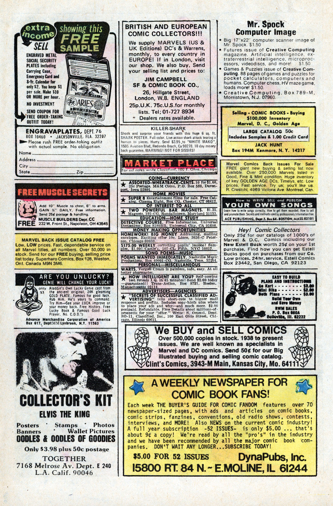 Read online Marvel Tales (1964) comic -  Issue #73 - 10