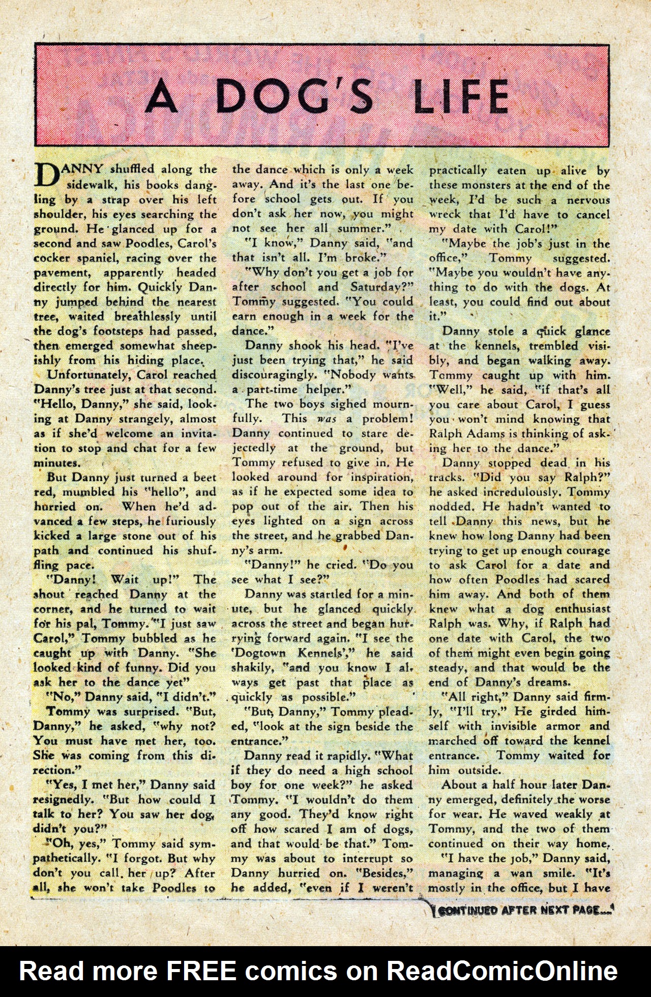 Read online Georgie Comics (1949) comic -  Issue #29 - 20