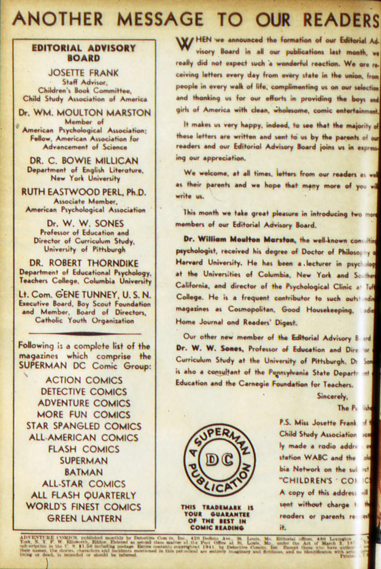 Read online Adventure Comics (1938) comic -  Issue #68 - 3