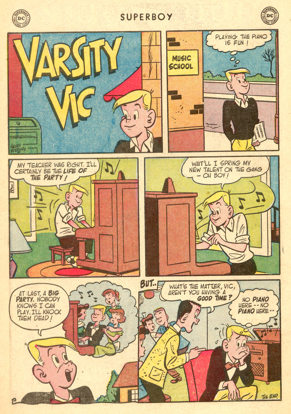 Read online Superboy (1949) comic -  Issue #26 - 38