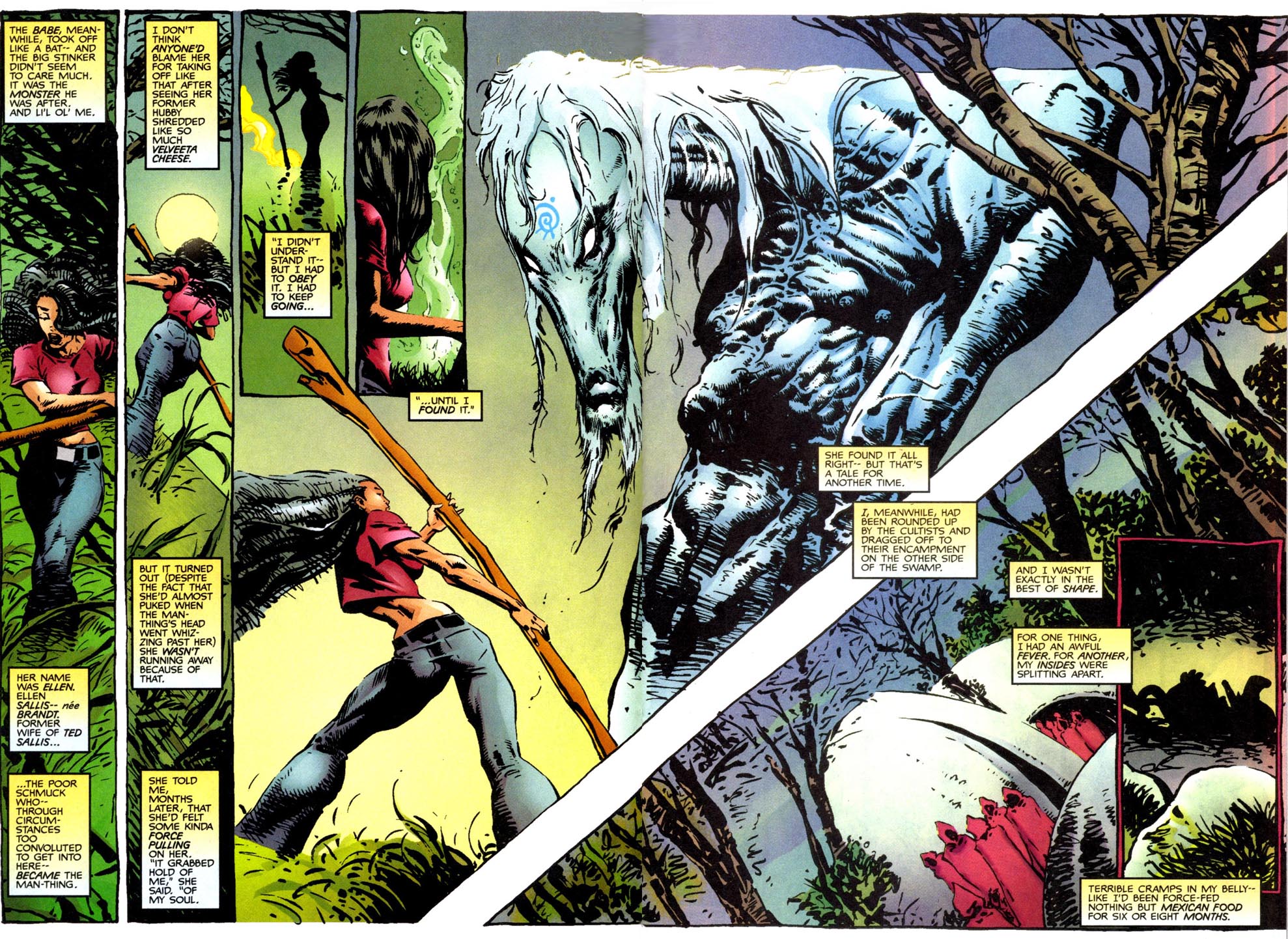 Read online Man-Thing (1997) comic -  Issue #6 - 7