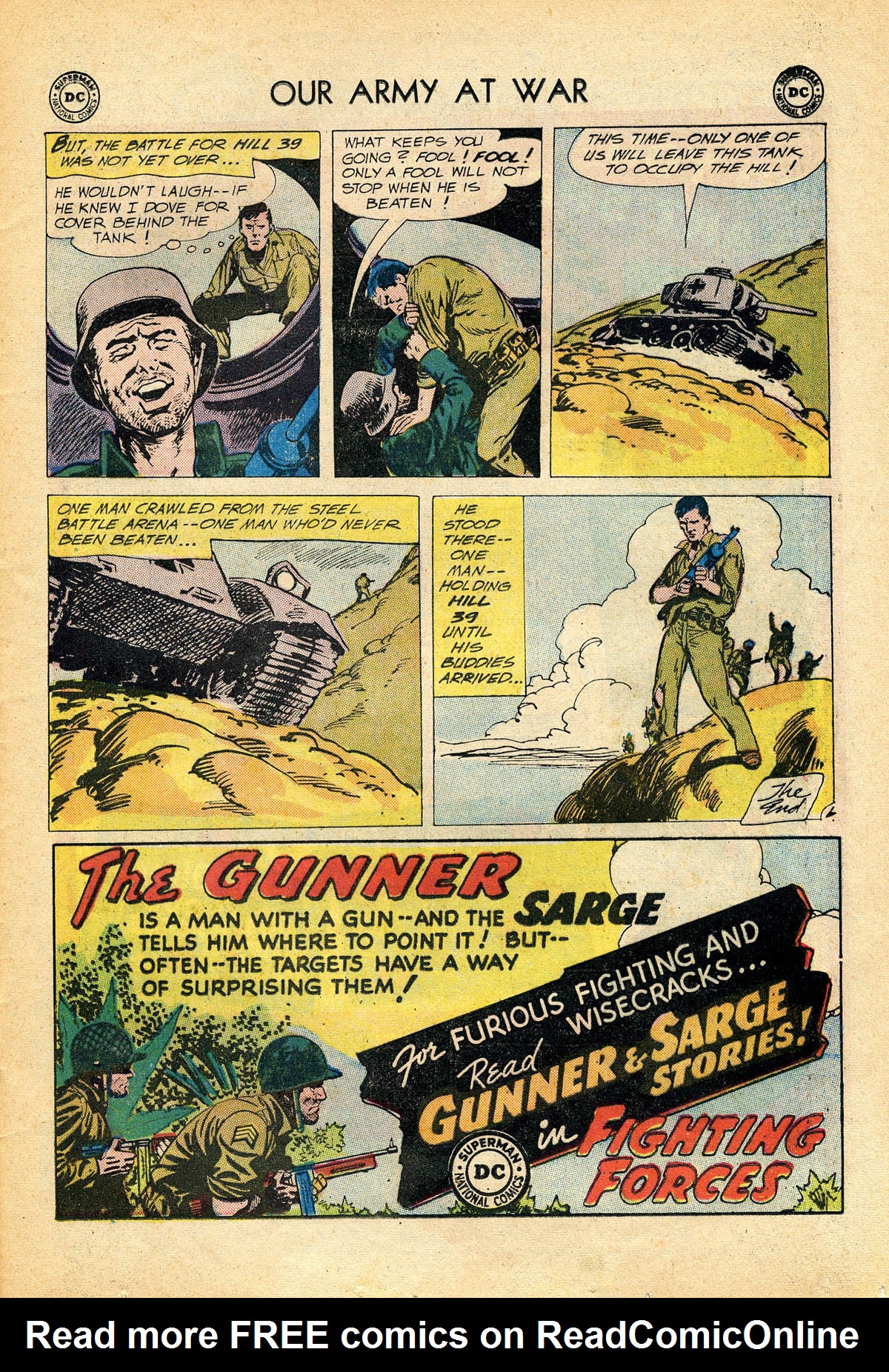 Read online Our Army at War (1952) comic -  Issue #96 - 33