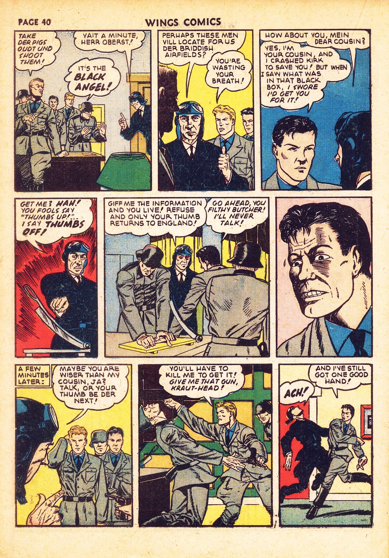 Read online Wings Comics comic -  Issue #20 - 42