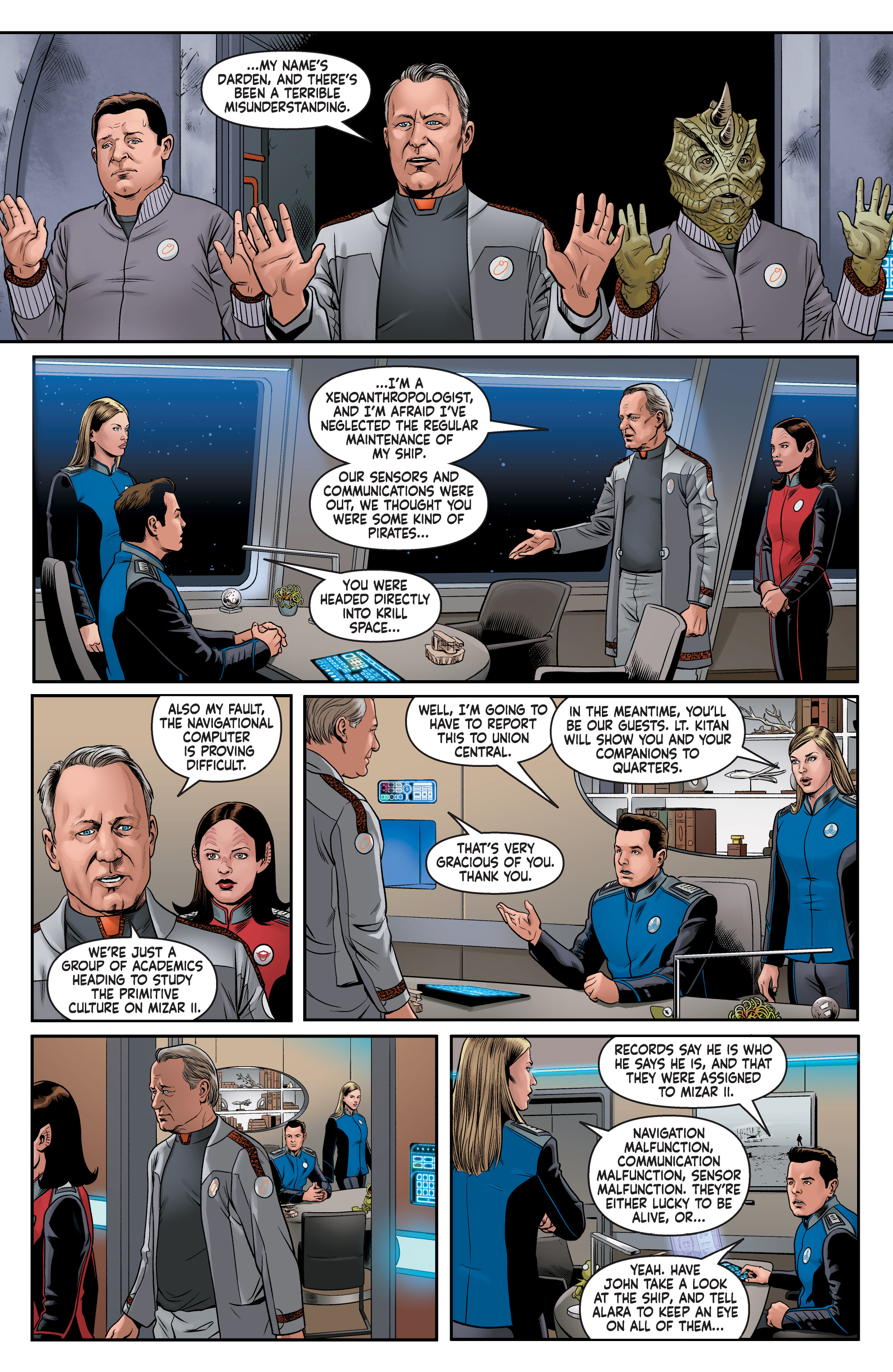 Read online The Orville comic -  Issue #3 - 8