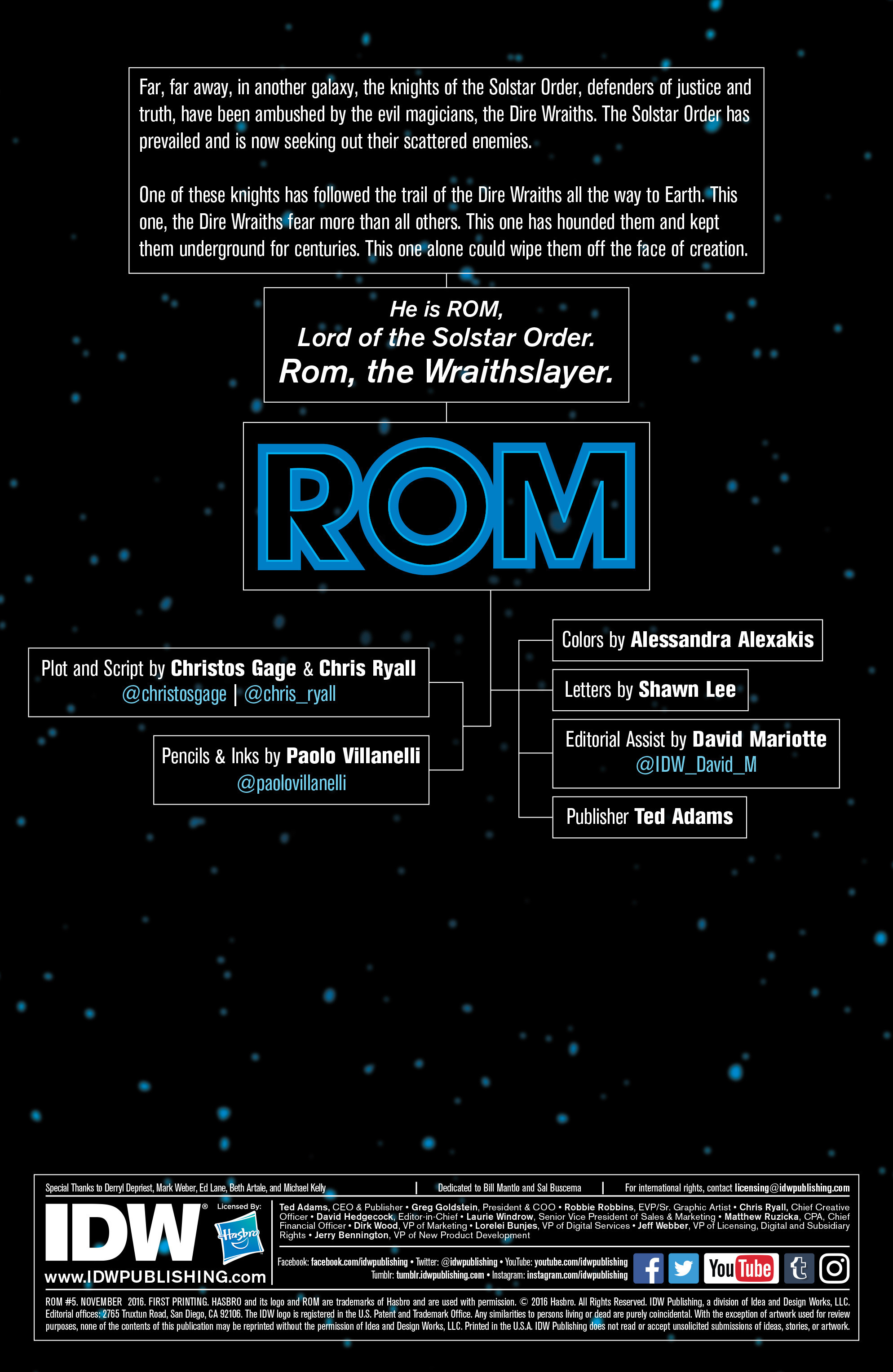 Read online ROM (2016) comic -  Issue #5 - 2