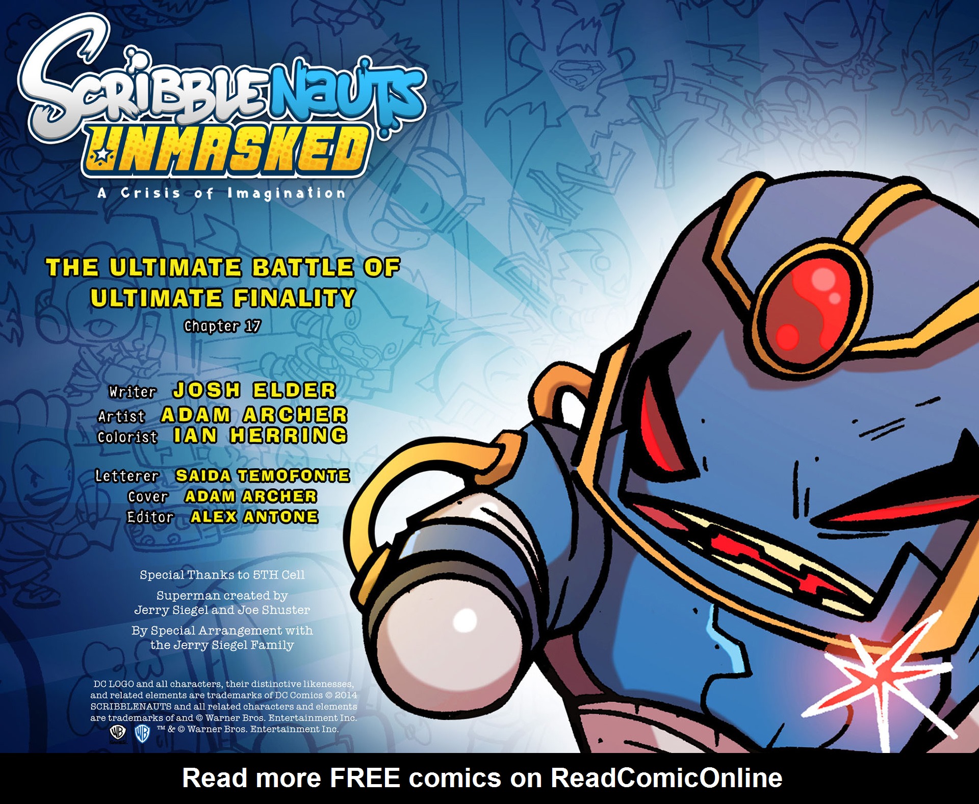 Read online Scribblenauts Unmasked: A Crisis of Imagination comic -  Issue #17 - 2